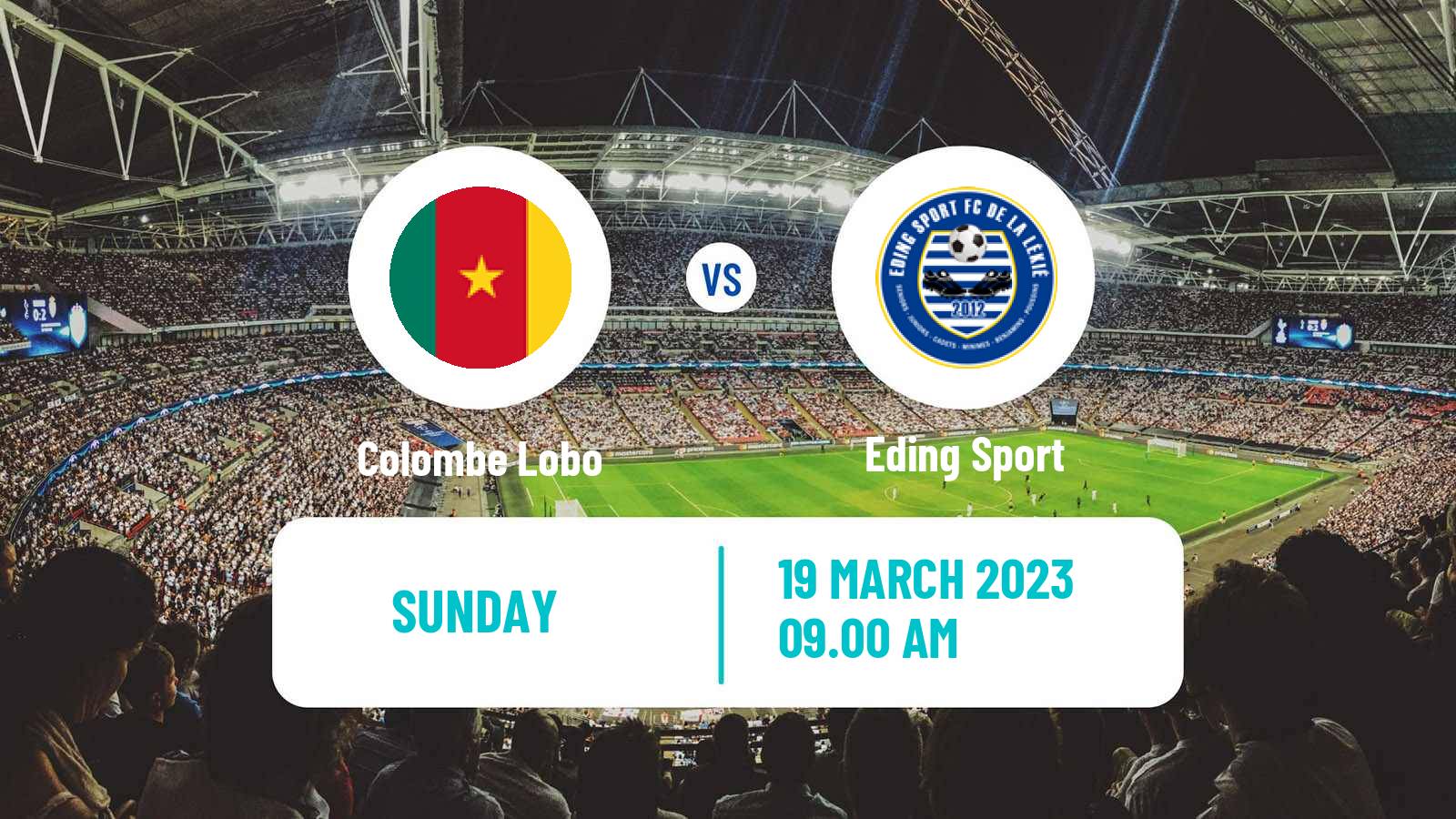 Soccer Cameroon Elite One Colombe Lobo - Eding Sport