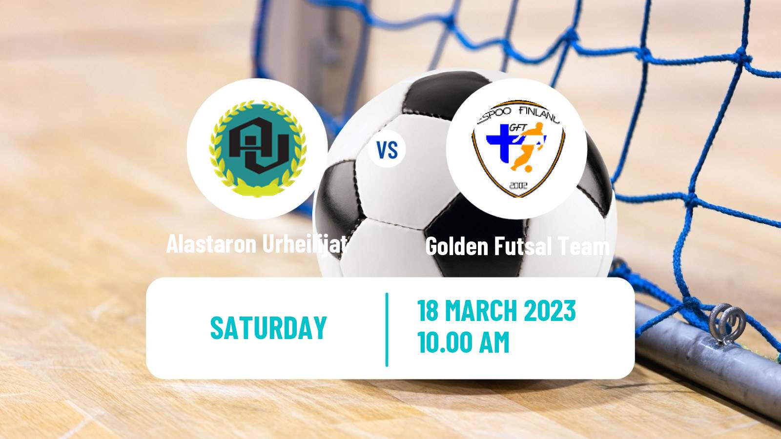 Futsal Finnish Liiga Futsal Alastaron Urheilijat - Golden Futsal Team