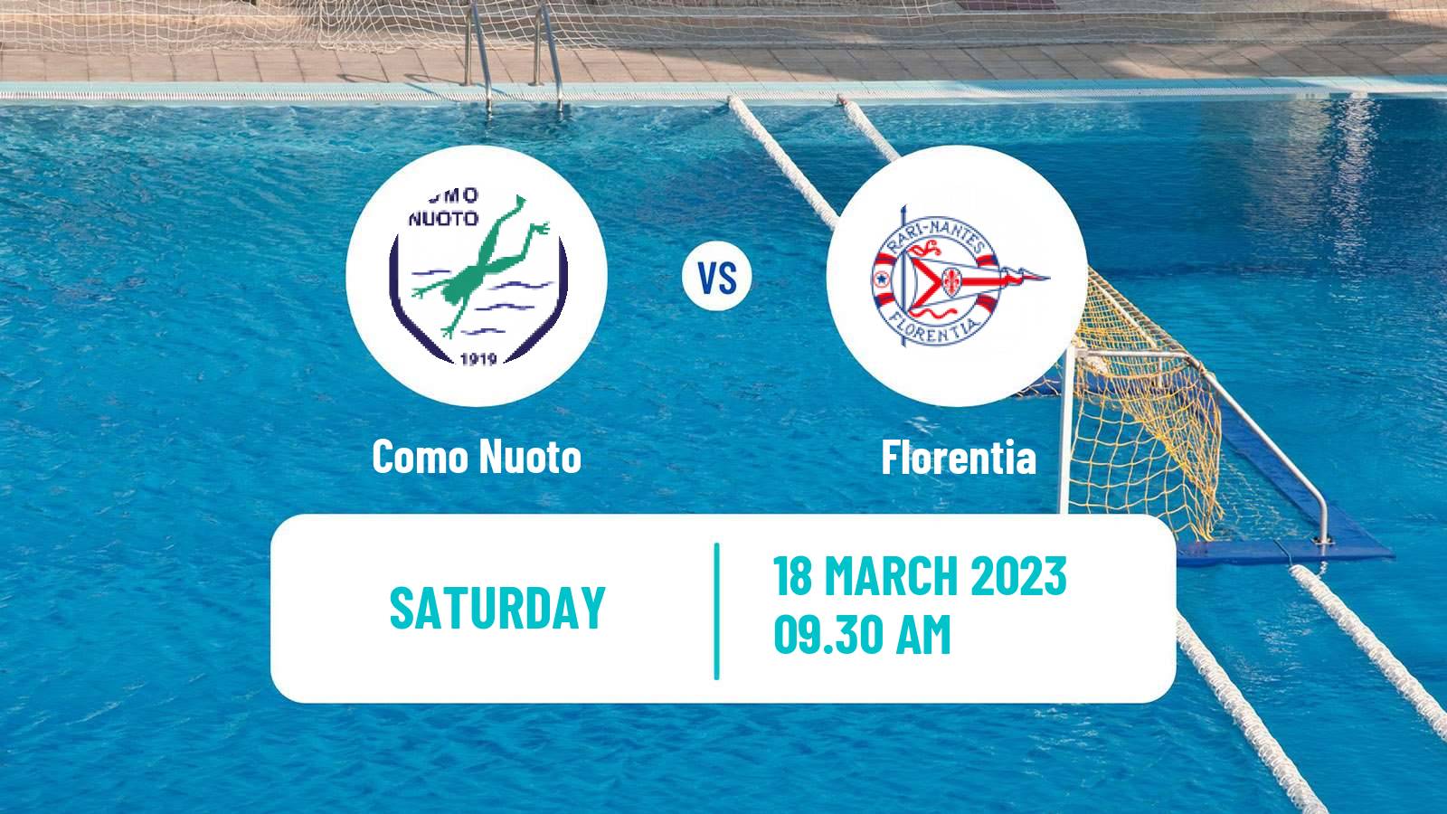 Water polo Italian A1 Water Polo Women Como Nuoto - Florentia