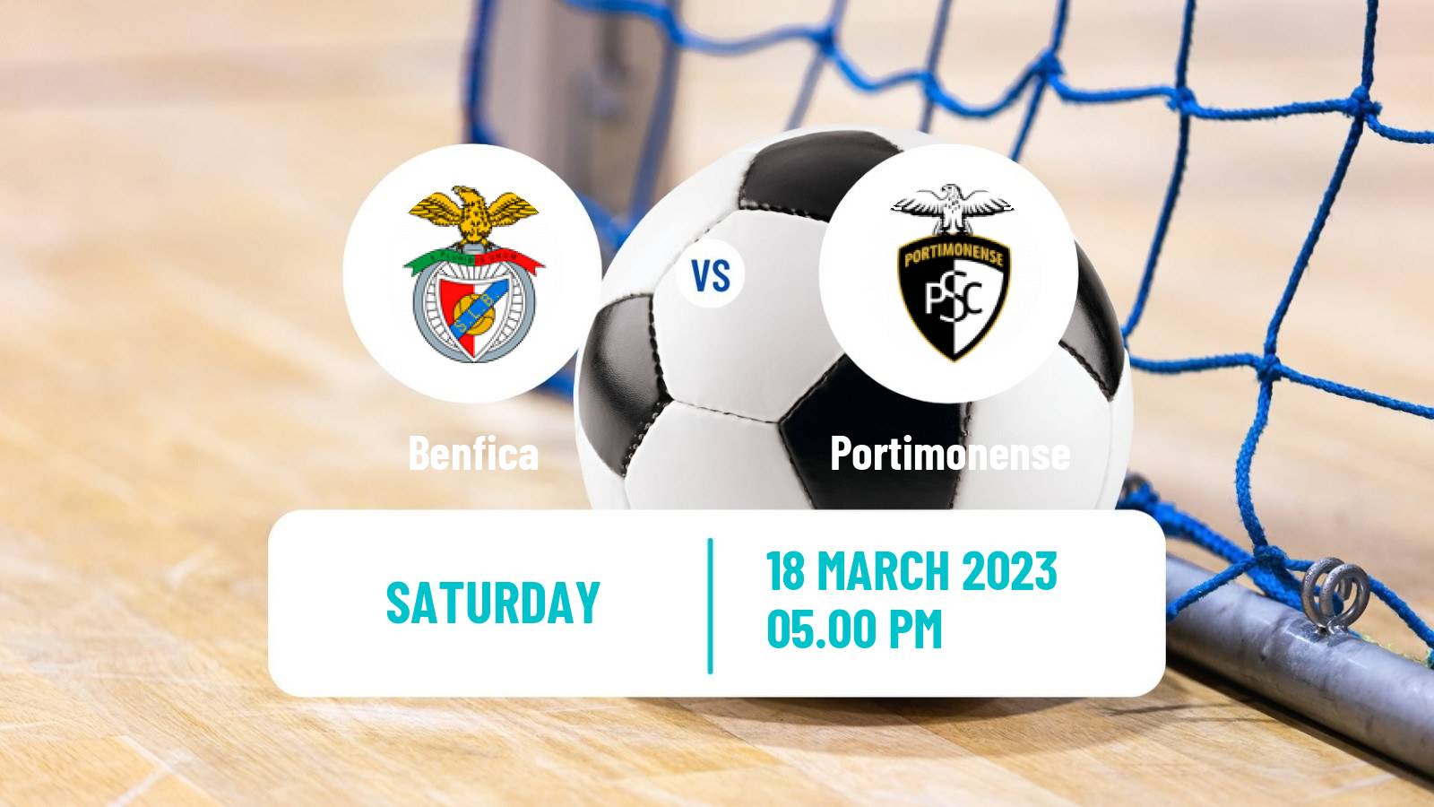 Futsal Portuguese 1ª divisão Futsal Benfica - Portimonense