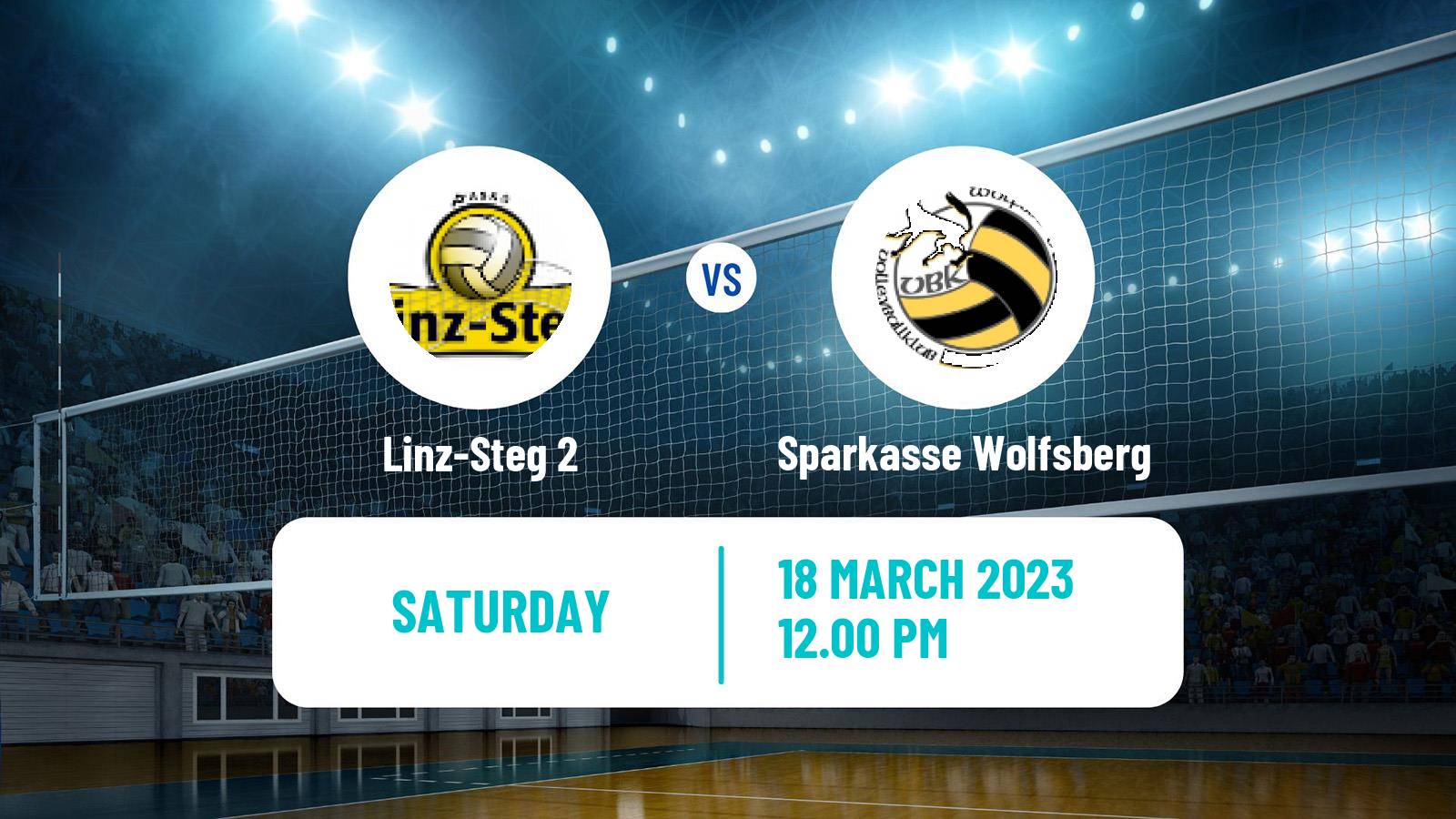 Volleyball Austrian 2 Bundesliga Volleyball Women Linz-Steg 2 - Sparkasse Wolfsberg