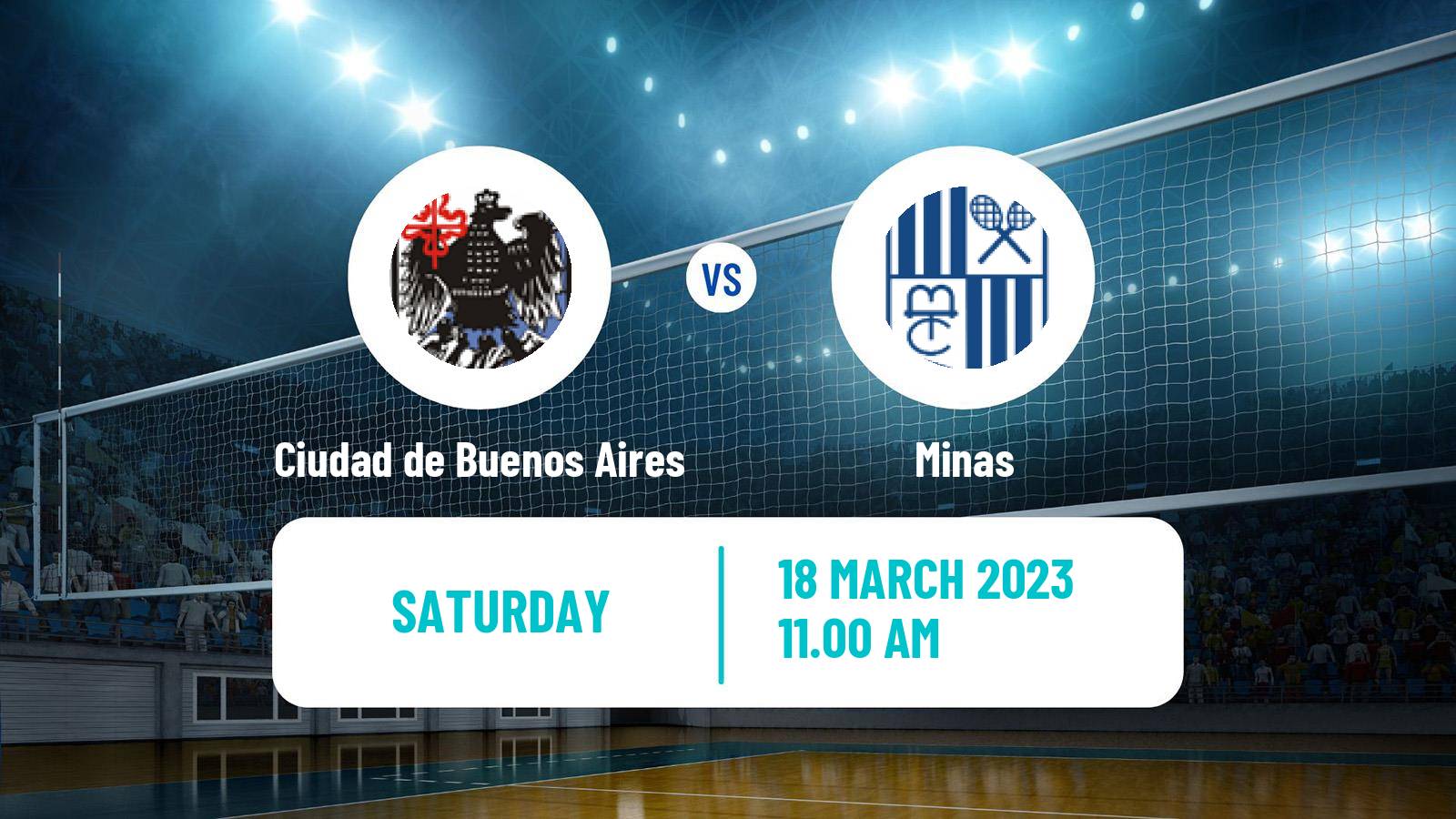 Volleyball South American Club Championship Volleyball Ciudad de Buenos Aires - Minas