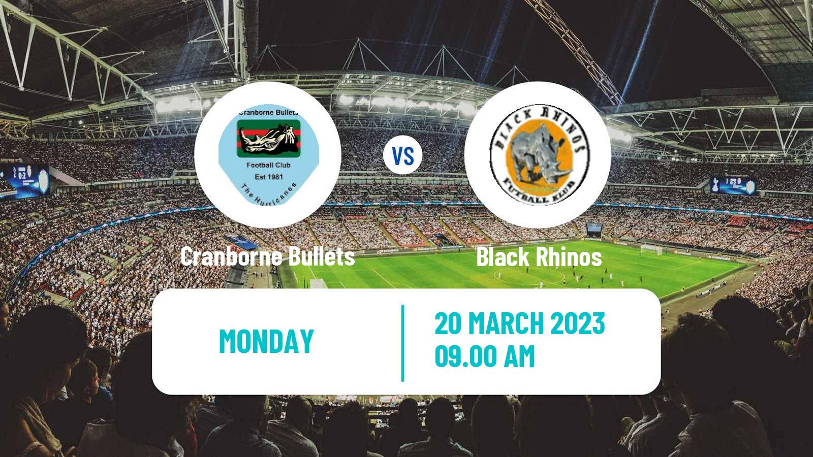 Soccer Zimbabwe Premier League Cranborne Bullets - Black Rhinos