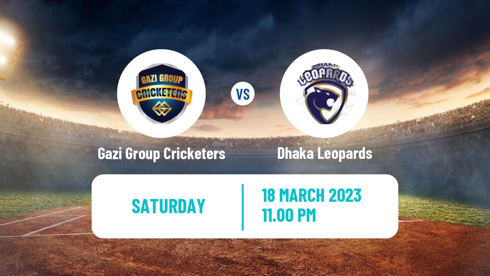 Cricket Bangladesh Dhaka Premier League Gazi Group Cricketers - Dhaka Leopards