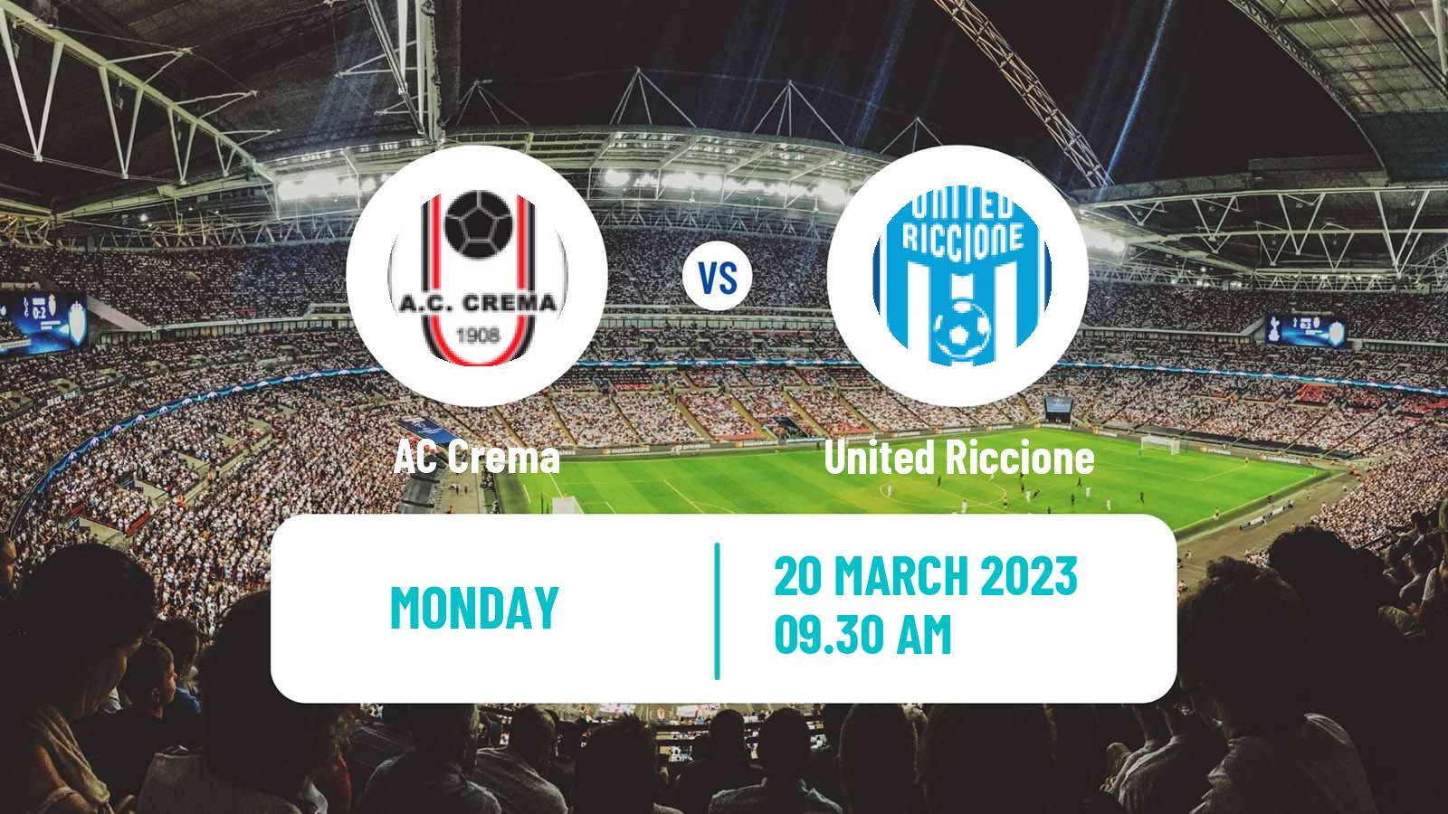 Soccer Italian Serie D - Group D Crema - United Riccione
