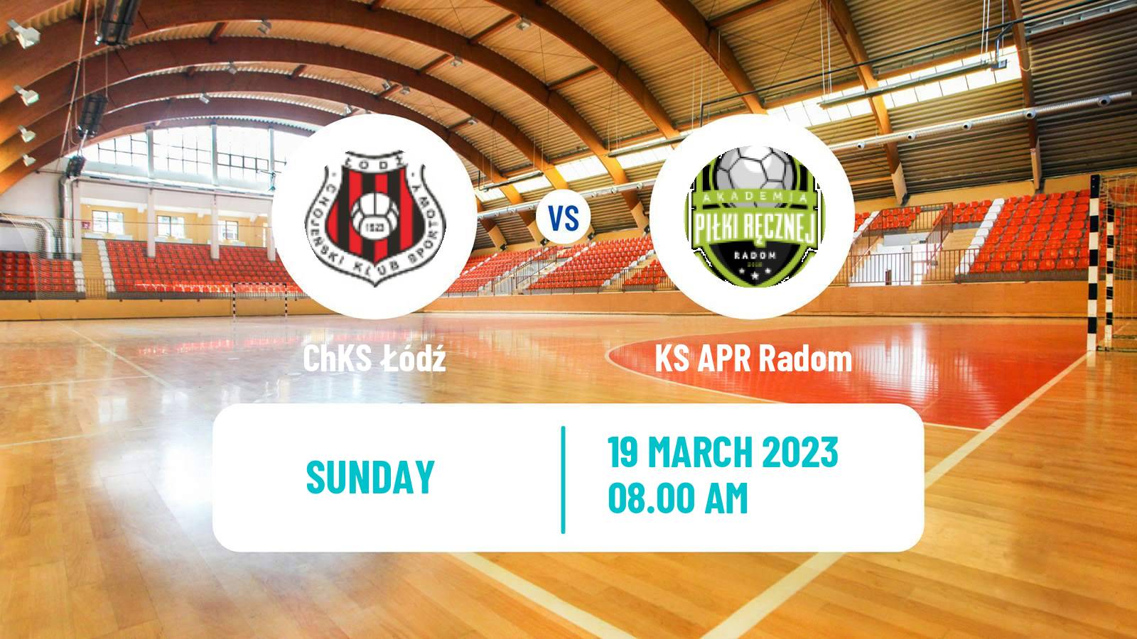 Handball Polish I Liga Handball Women ChKS Łódź - APR Radom