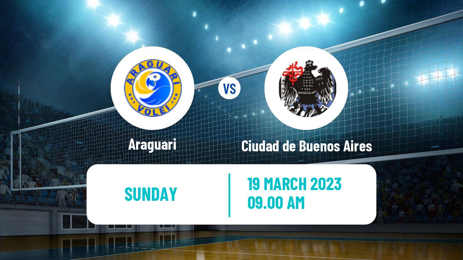 Volleyball South American Club Championship Volleyball Araguari - Ciudad de Buenos Aires