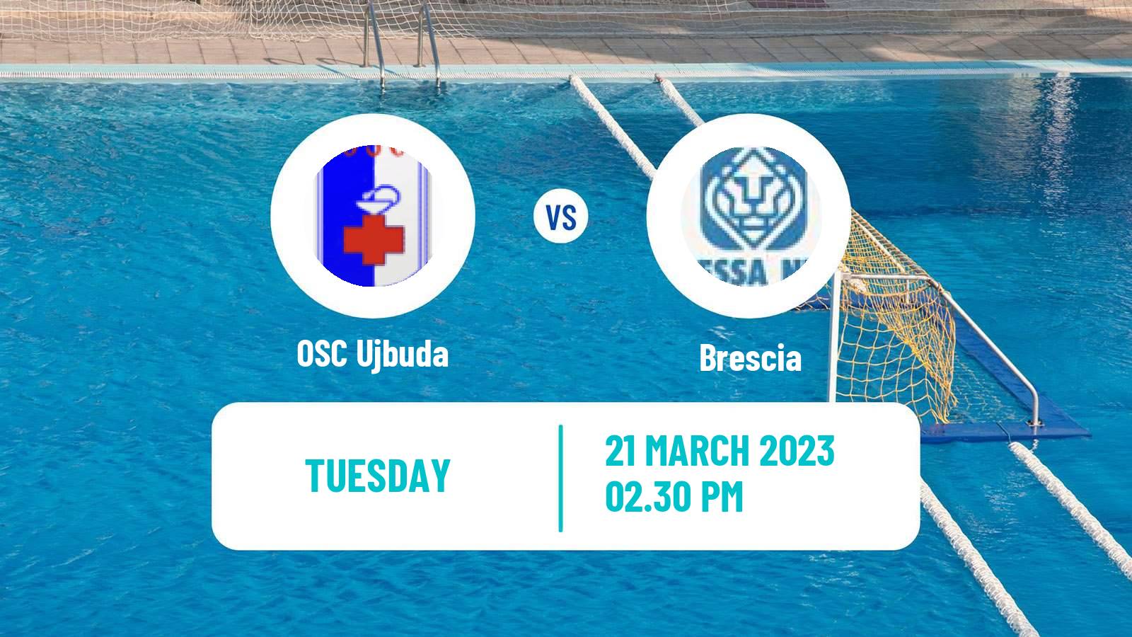 Water polo Champions League Water Polo OSC Ujbuda - Brescia