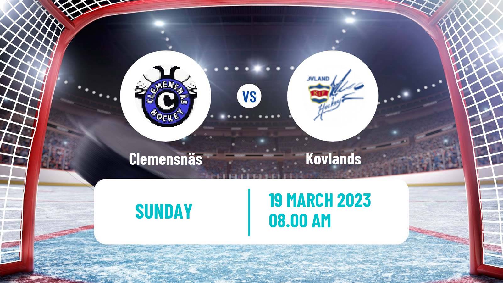 Hockey Swedish HockeyEttan Norra Clemensnäs - Kovlands