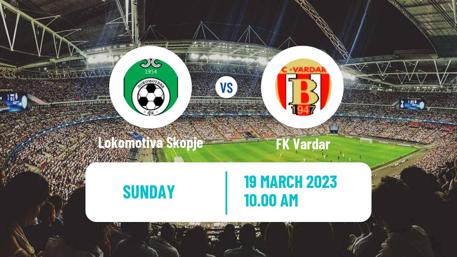 Soccer North Macedonian 2 MFL Lokomotiva Skopje - Vardar