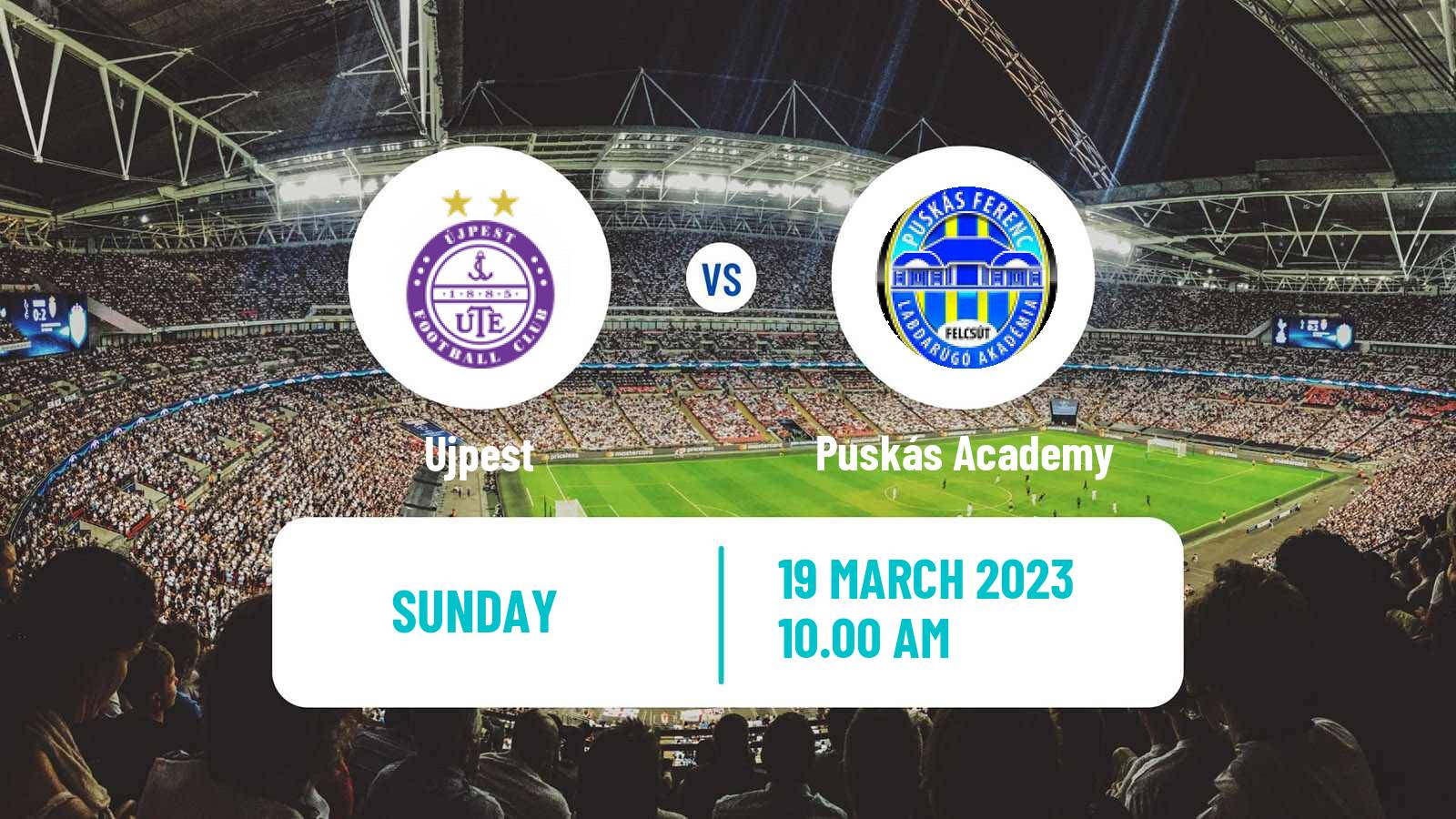 Football Hungarian NB I Women Ujpest - Puskás Academy
