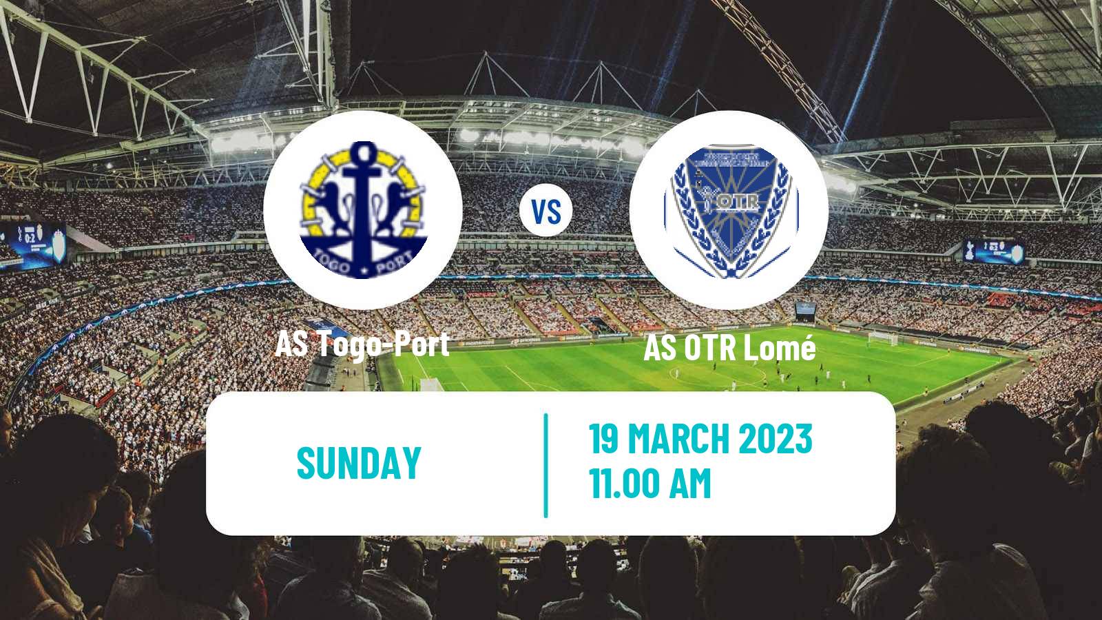Soccer Togolese Championnat National Togo-Port - OTR