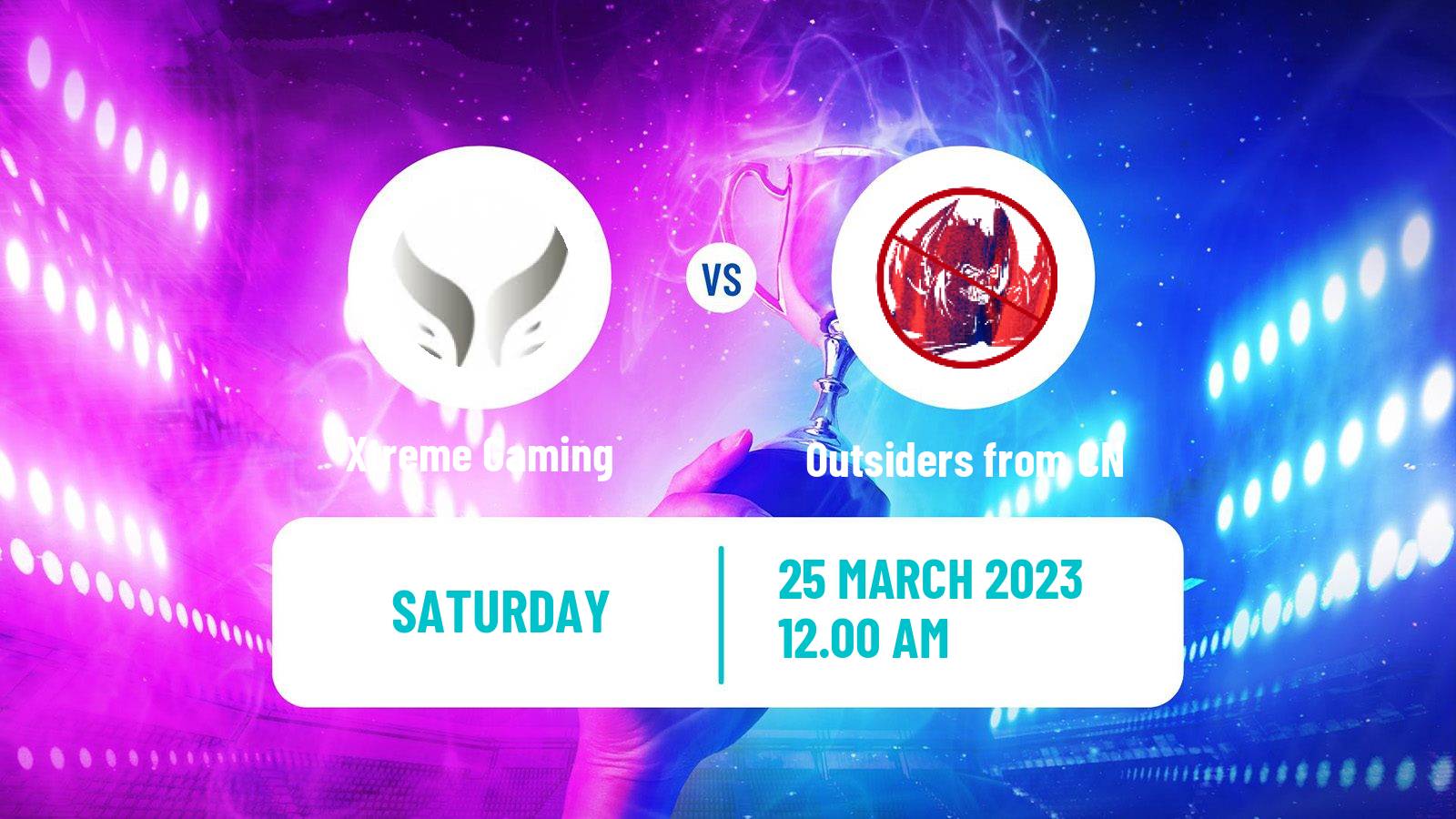 Esports eSports Xtreme Gaming - Outsiders from CN