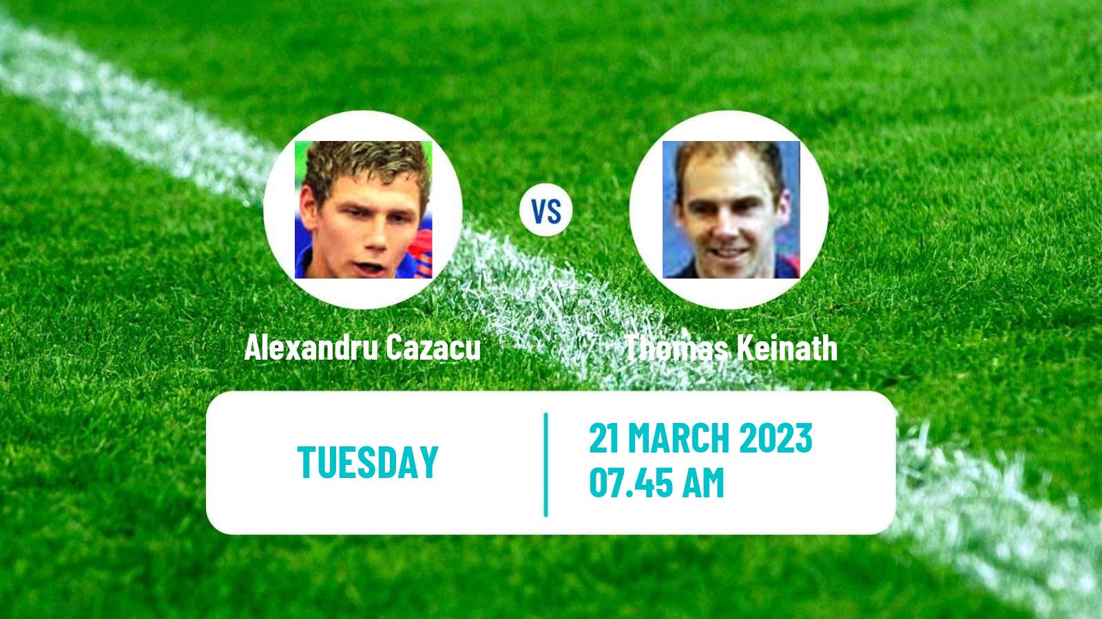 Table tennis Table Tennis Alexandru Cazacu - Thomas Keinath