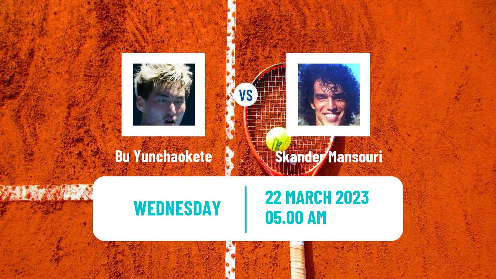 Tennis ATP Challenger Bu Yunchaokete - Skander Mansouri