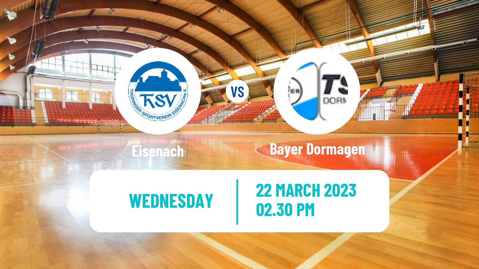Handball German 2 Bundesliga Handball Eisenach - Bayer Dormagen