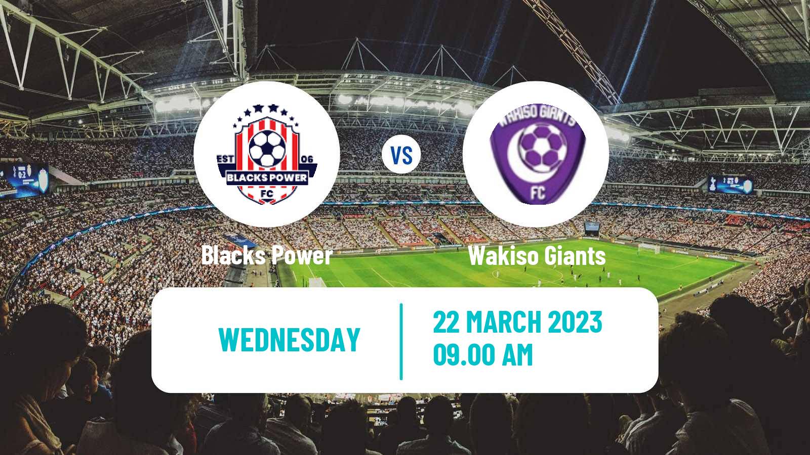 Soccer Ugandan Super League Blacks Power - Wakiso Giants