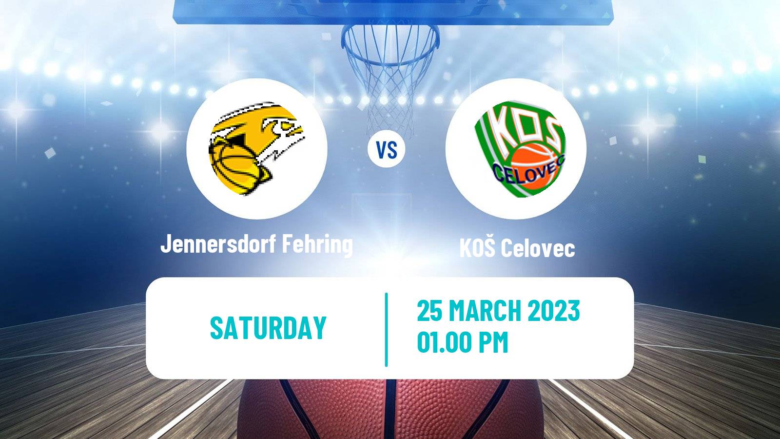 Basketball Austrian Zweite Liga Basketball Jennersdorf Fehring - Celovec