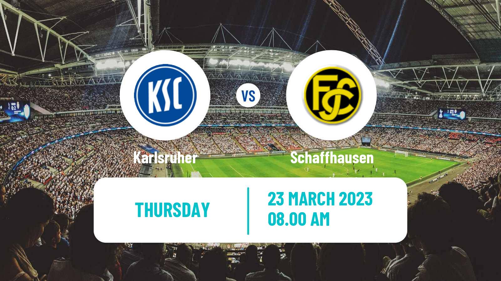 Soccer Club Friendly Karlsruher - Schaffhausen