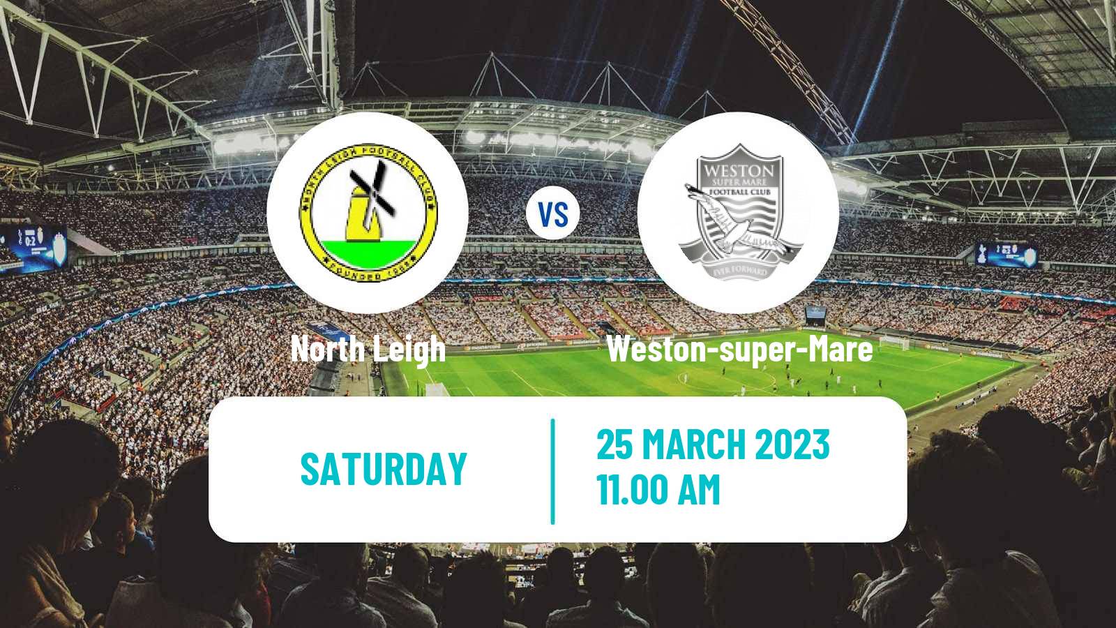 Soccer English Southern League South Division North Leigh - Weston-super-Mare