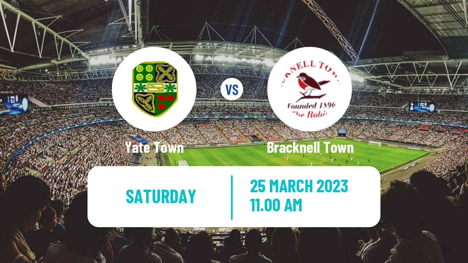 Soccer English Southern League South Division Yate Town - Bracknell Town