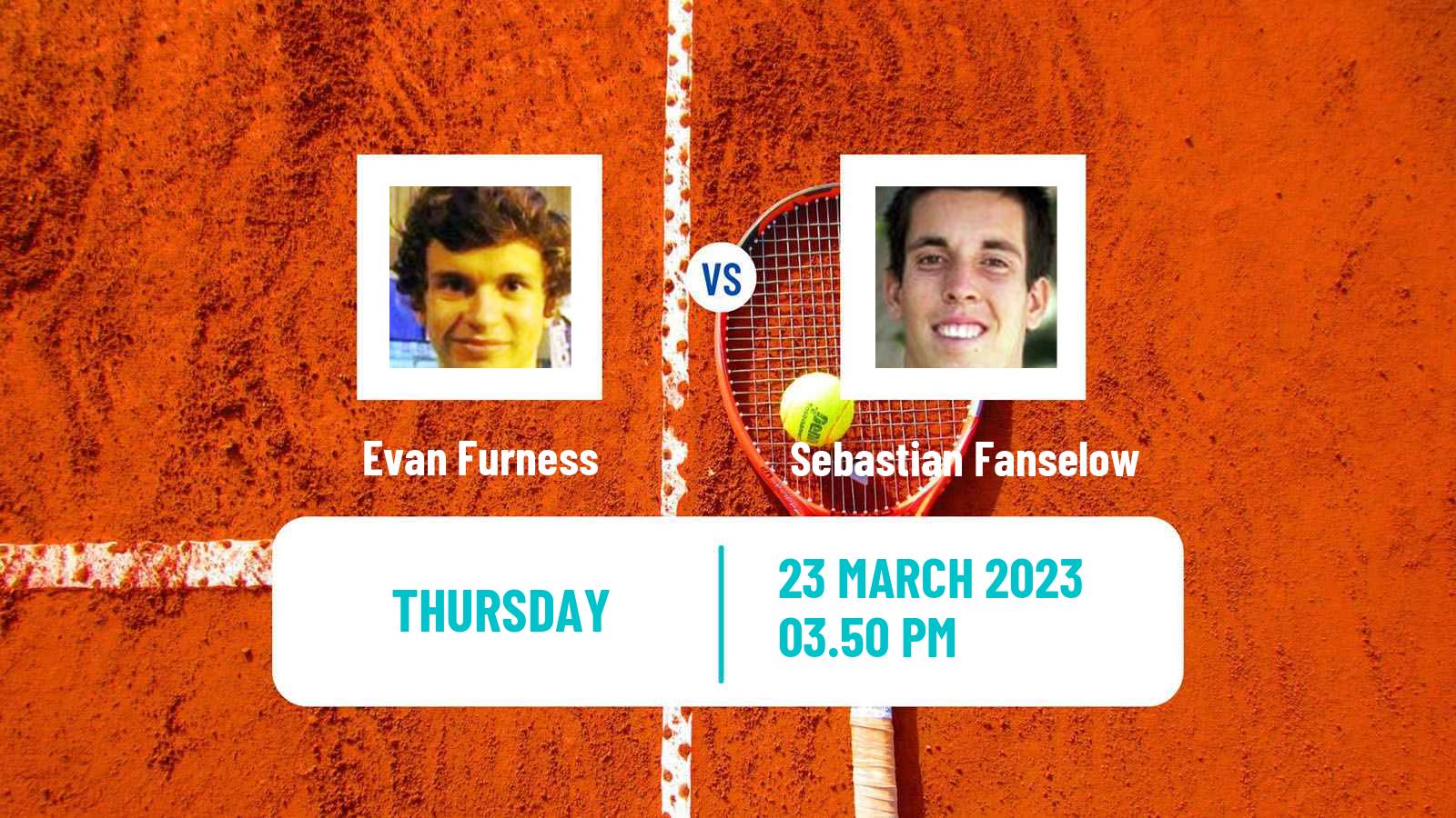 Tennis ATP Challenger Evan Furness - Sebastian Fanselow