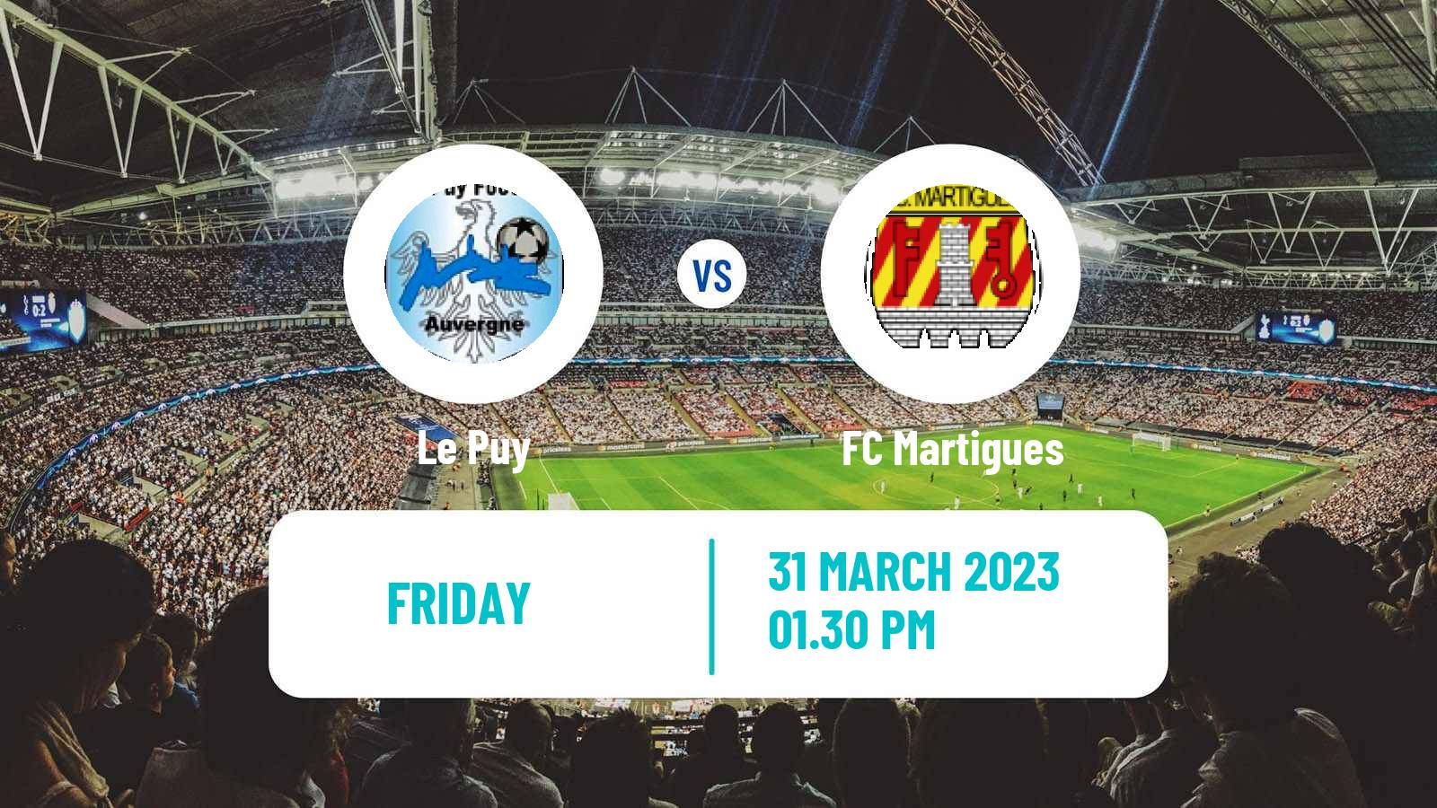 Soccer French National League Le Puy - Martigues