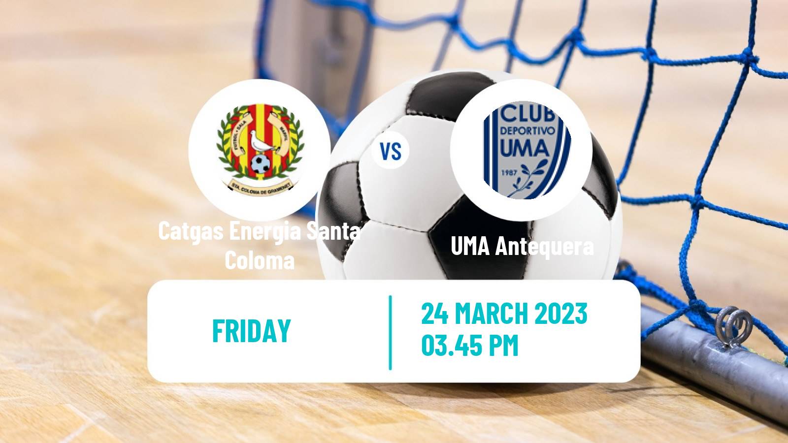 Futsal Spanish Primera Division Futsal Santa Coloma - UMA Antequera