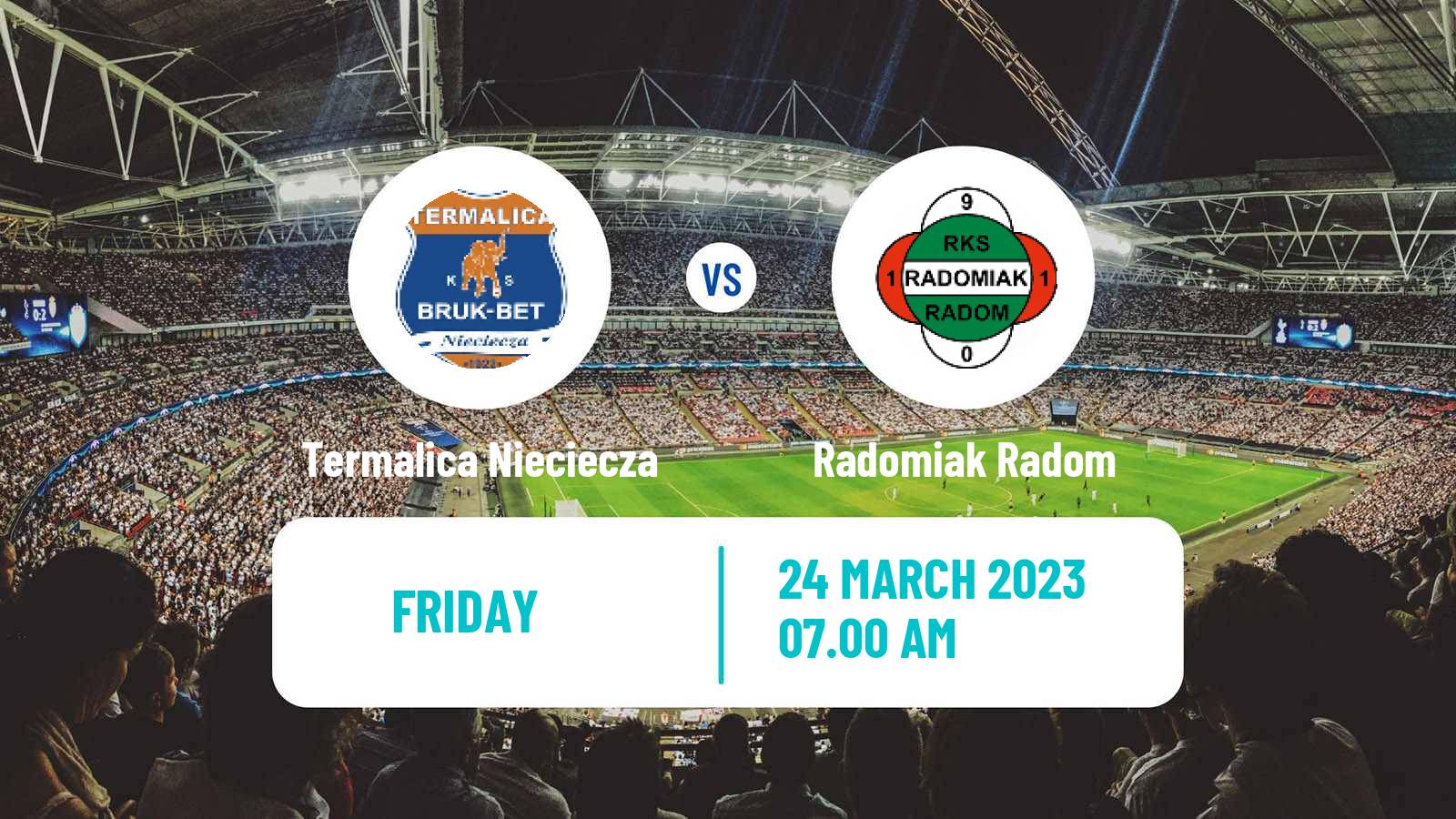 Soccer Club Friendly Termalica Nieciecza - Radomiak Radom