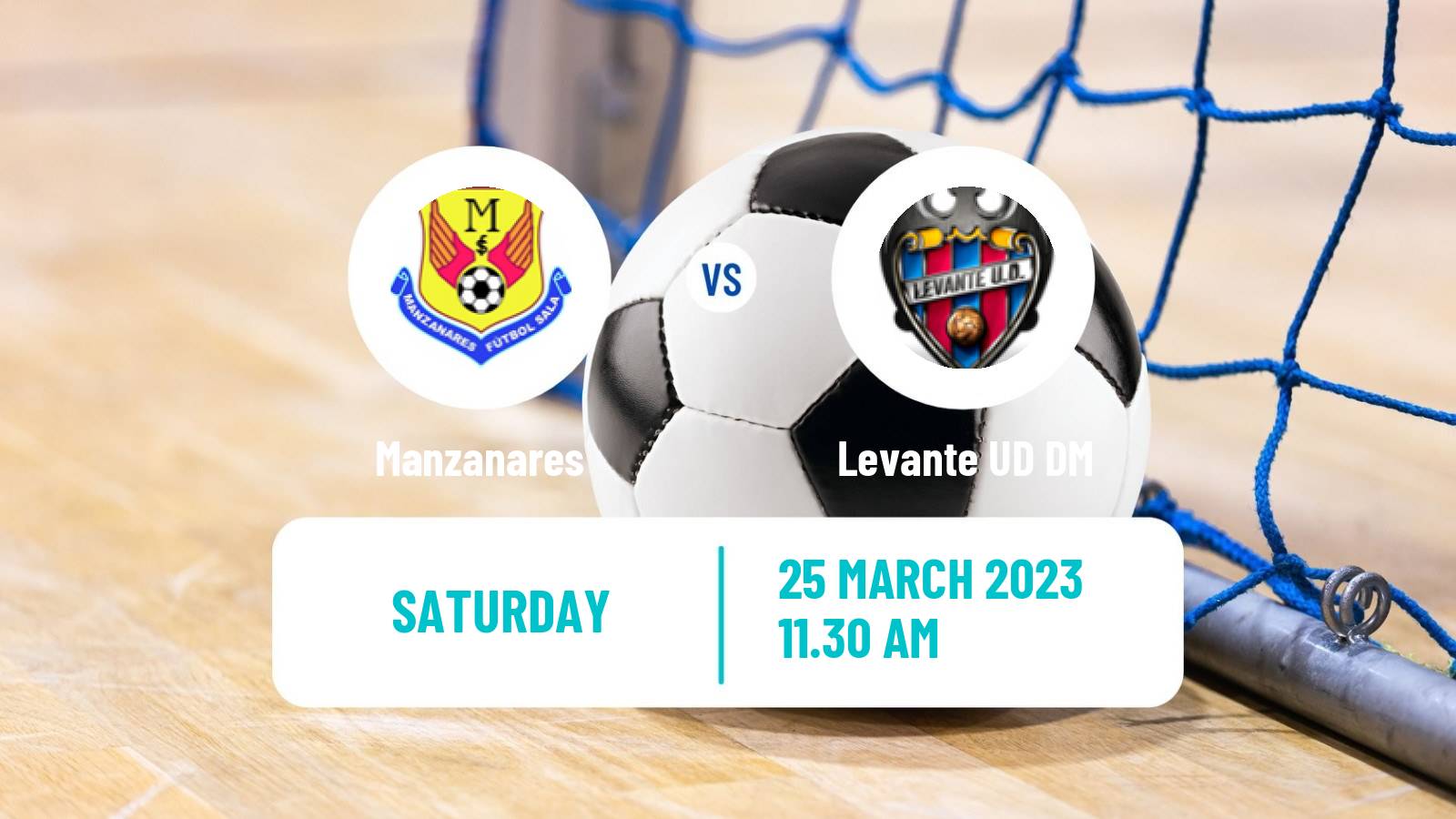 Futsal Spanish Primera Division Futsal Manzanares - Levante UD DM