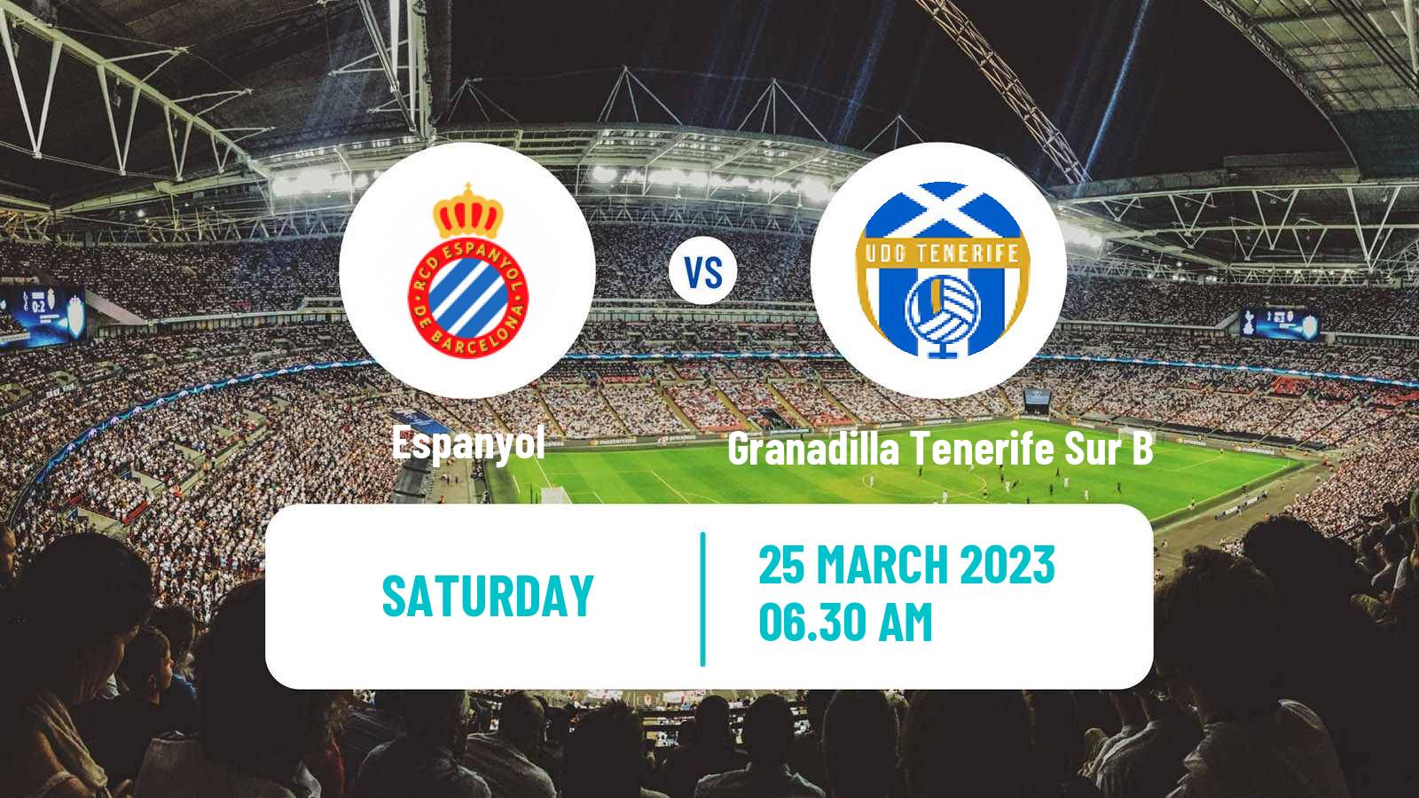 Soccer Spanish Primera Federacion Women Espanyol - Granadilla Tenerife Sur B