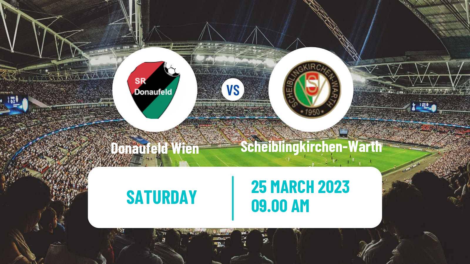 Soccer Austrian Regionalliga East Donaufeld Wien - Scheiblingkirchen-Warth