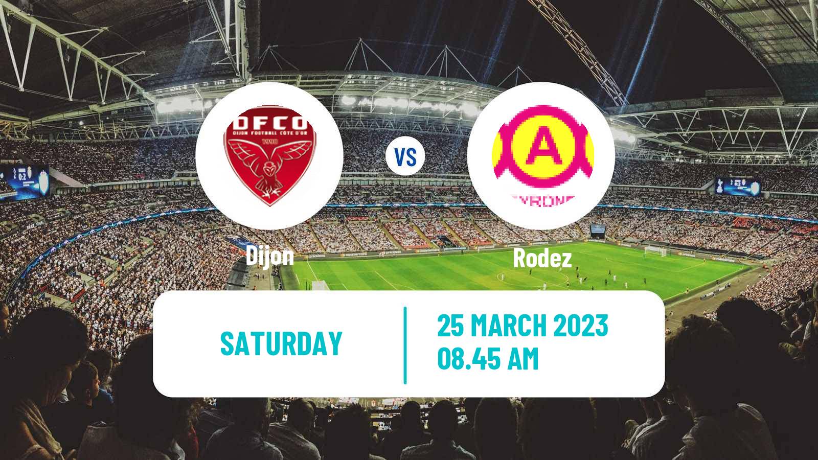Soccer French Division 1 Women Dijon - Rodez