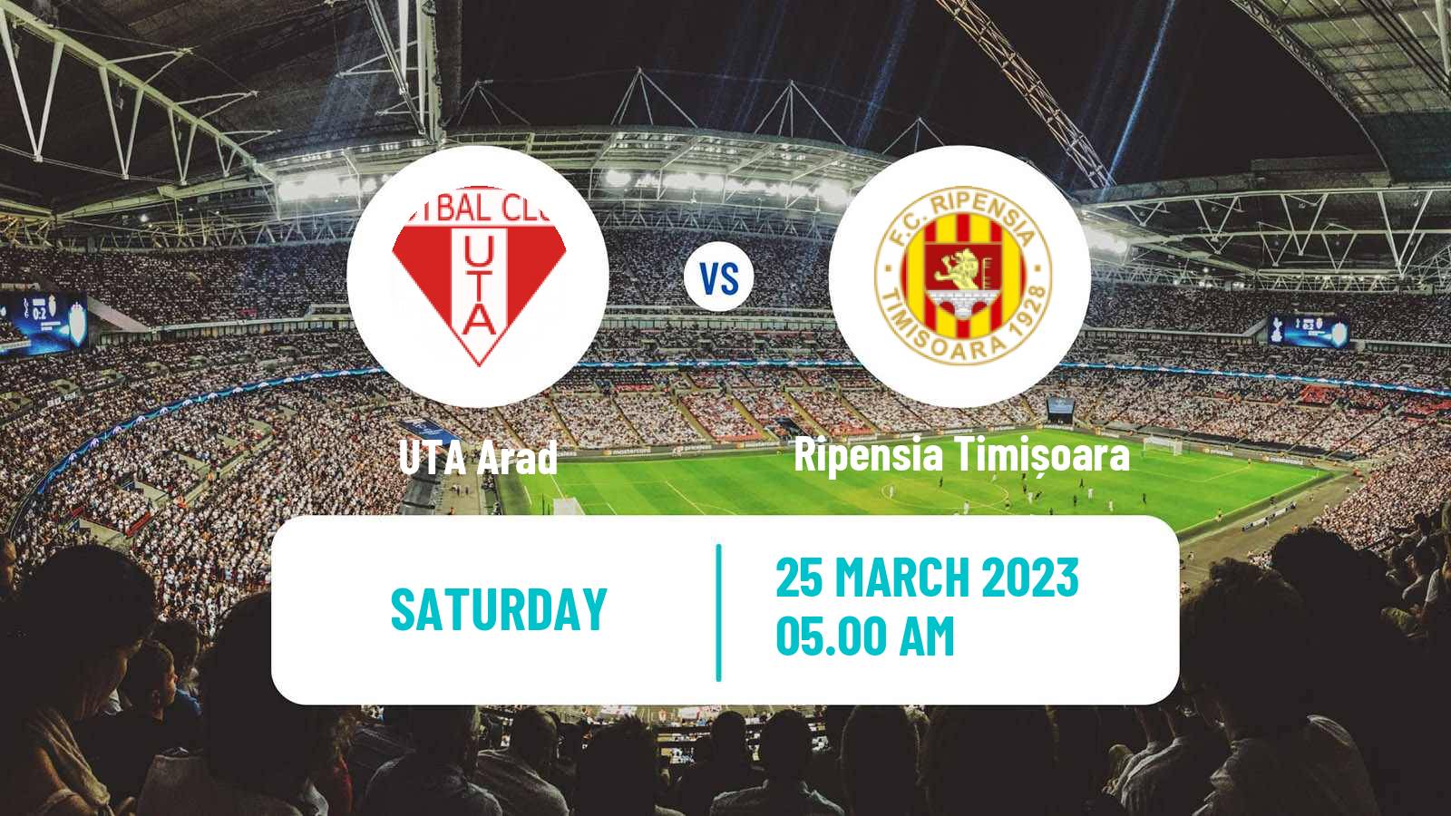 Soccer Club Friendly UTA Arad - Ripensia Timișoara