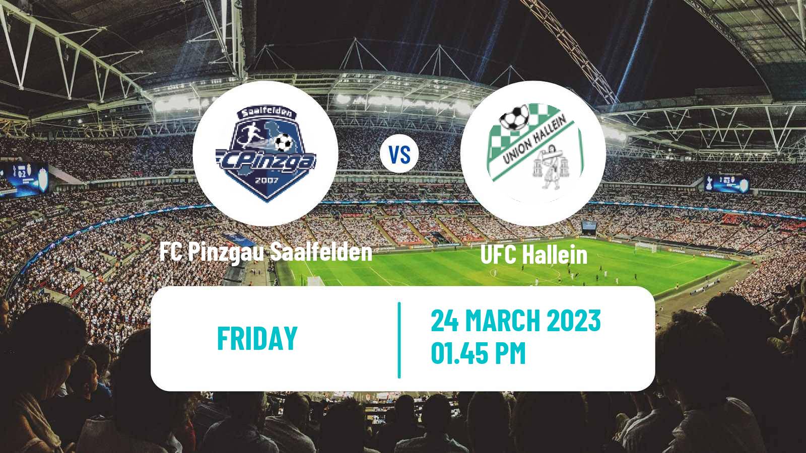 Soccer Austrian Regionalliga West - Salzburg FC Pinzgau Saalfelden - UFC Hallein