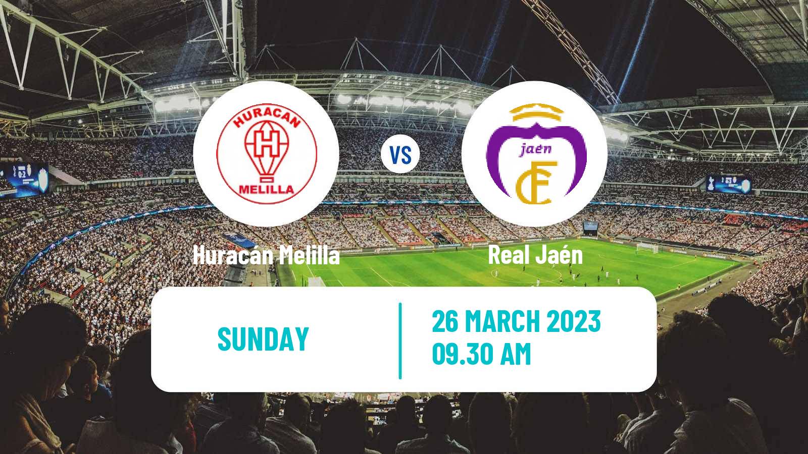 Soccer Spanish Tercera RFEF - Group 9 Huracán Melilla - Real Jaén