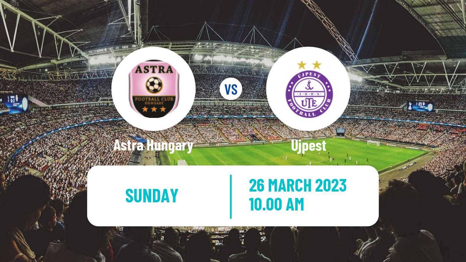 Soccer Hungarian NB I Women Astra Hungary - Ujpest