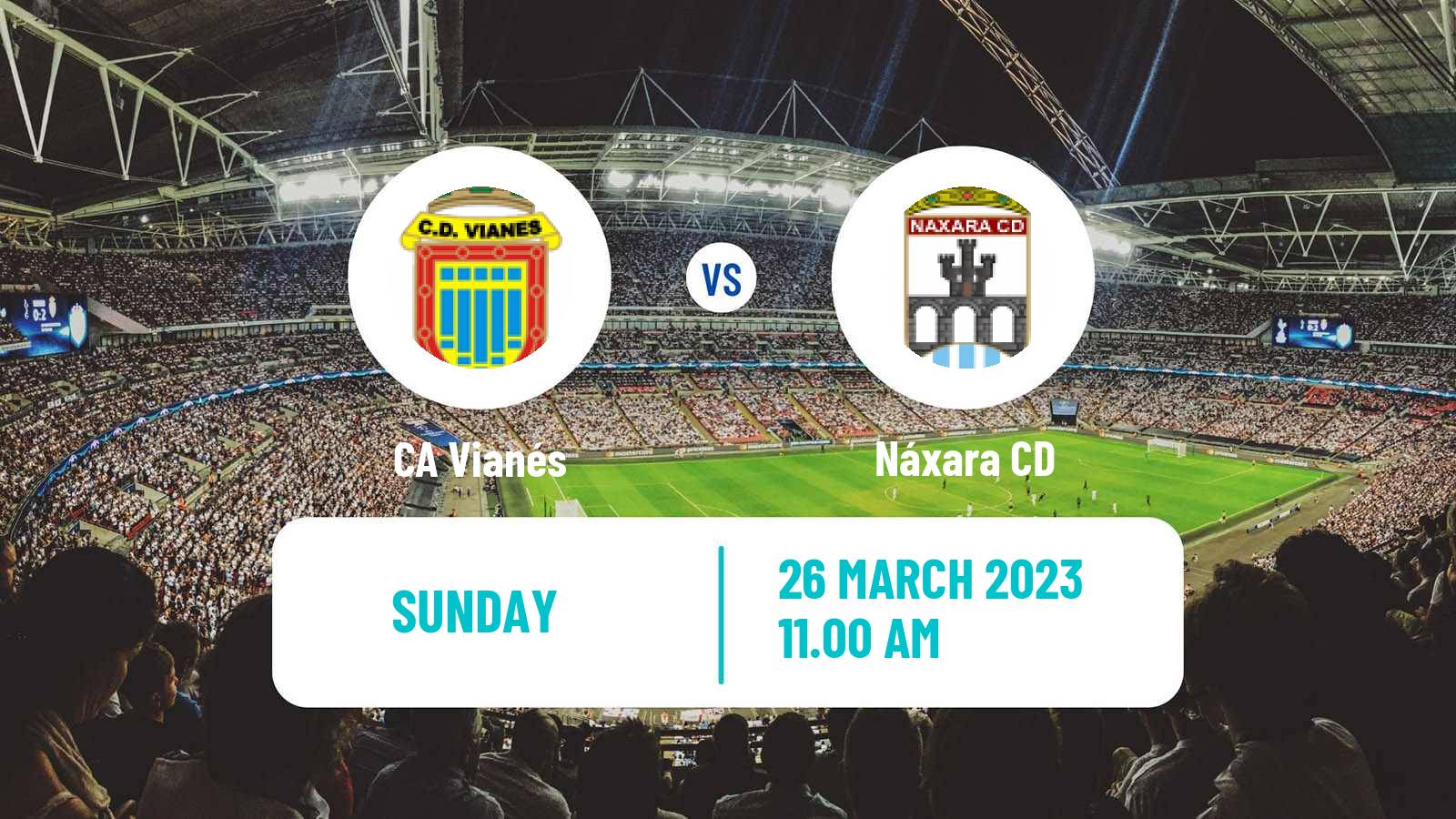 Soccer Spanish Tercera RFEF - Group 16 Vianés - Náxara