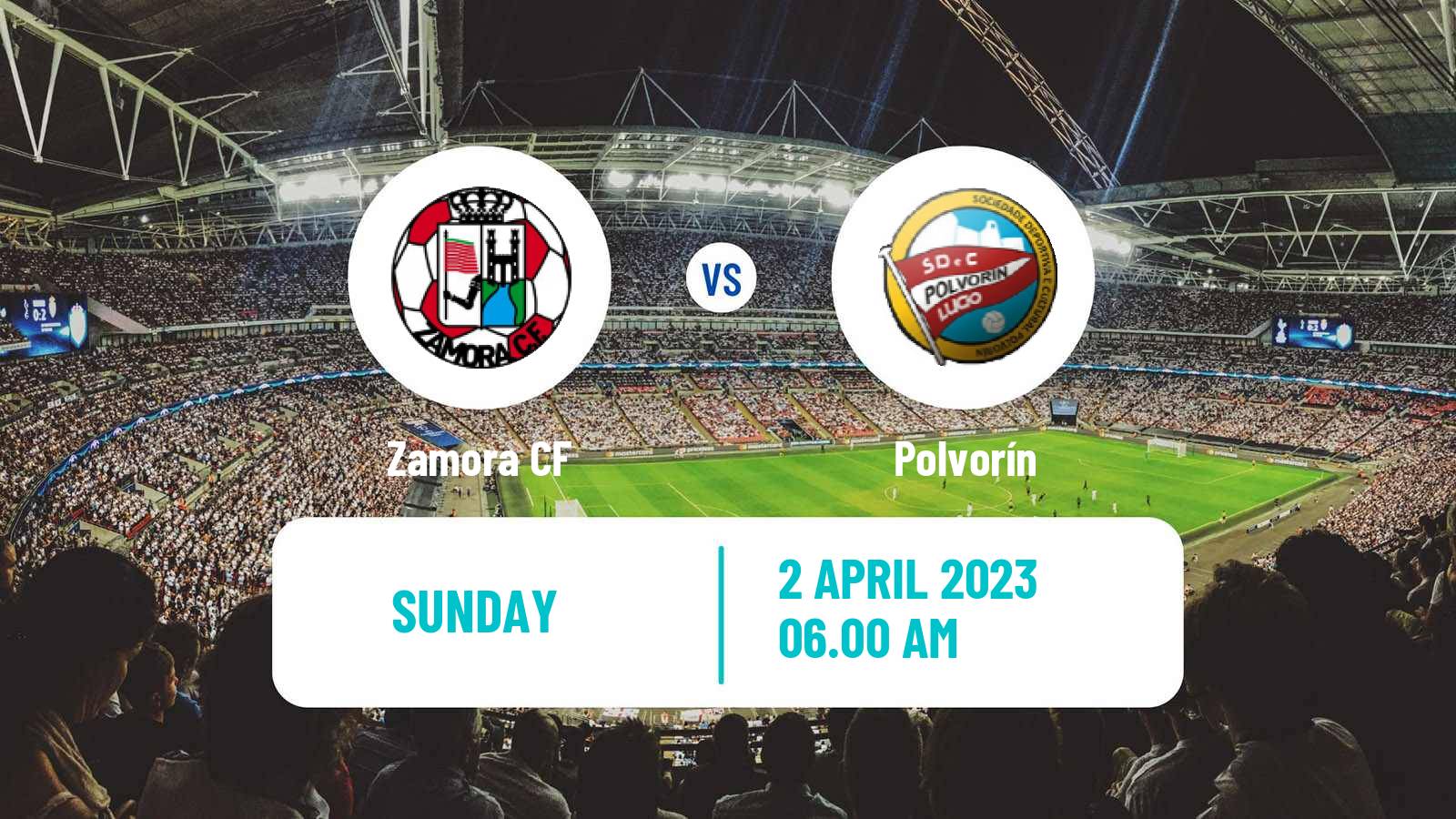 Soccer Spanish Segunda RFEF - Group 1 Zamora - Polvorín