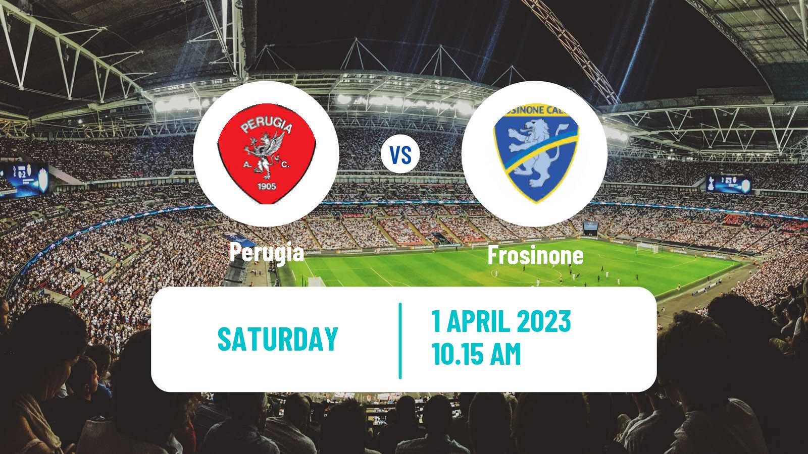 Soccer Italian Serie B Perugia - Frosinone