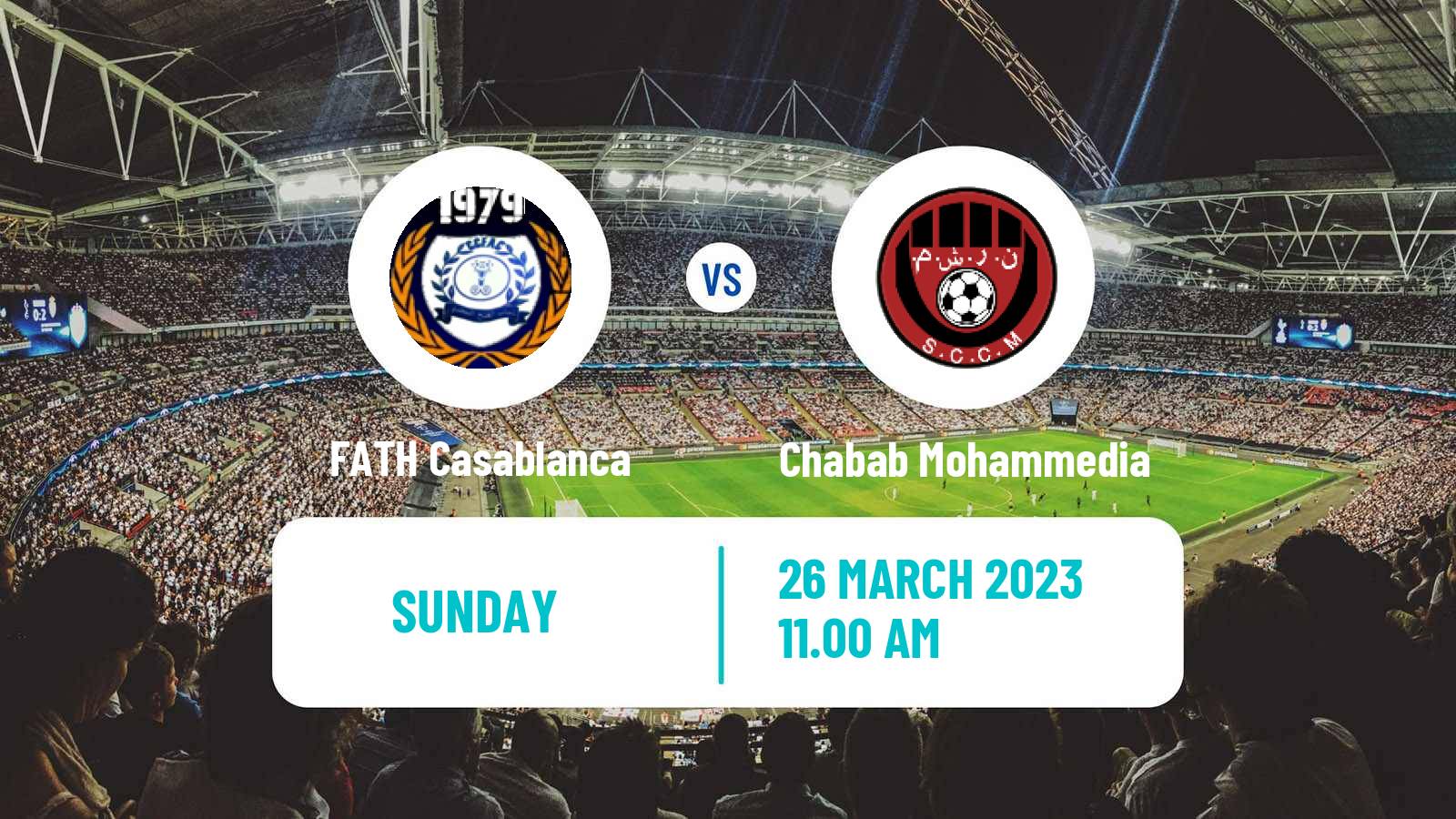 Football Moroccan Coupe du Trone FATH Casablanca - Chabab Mohammedia