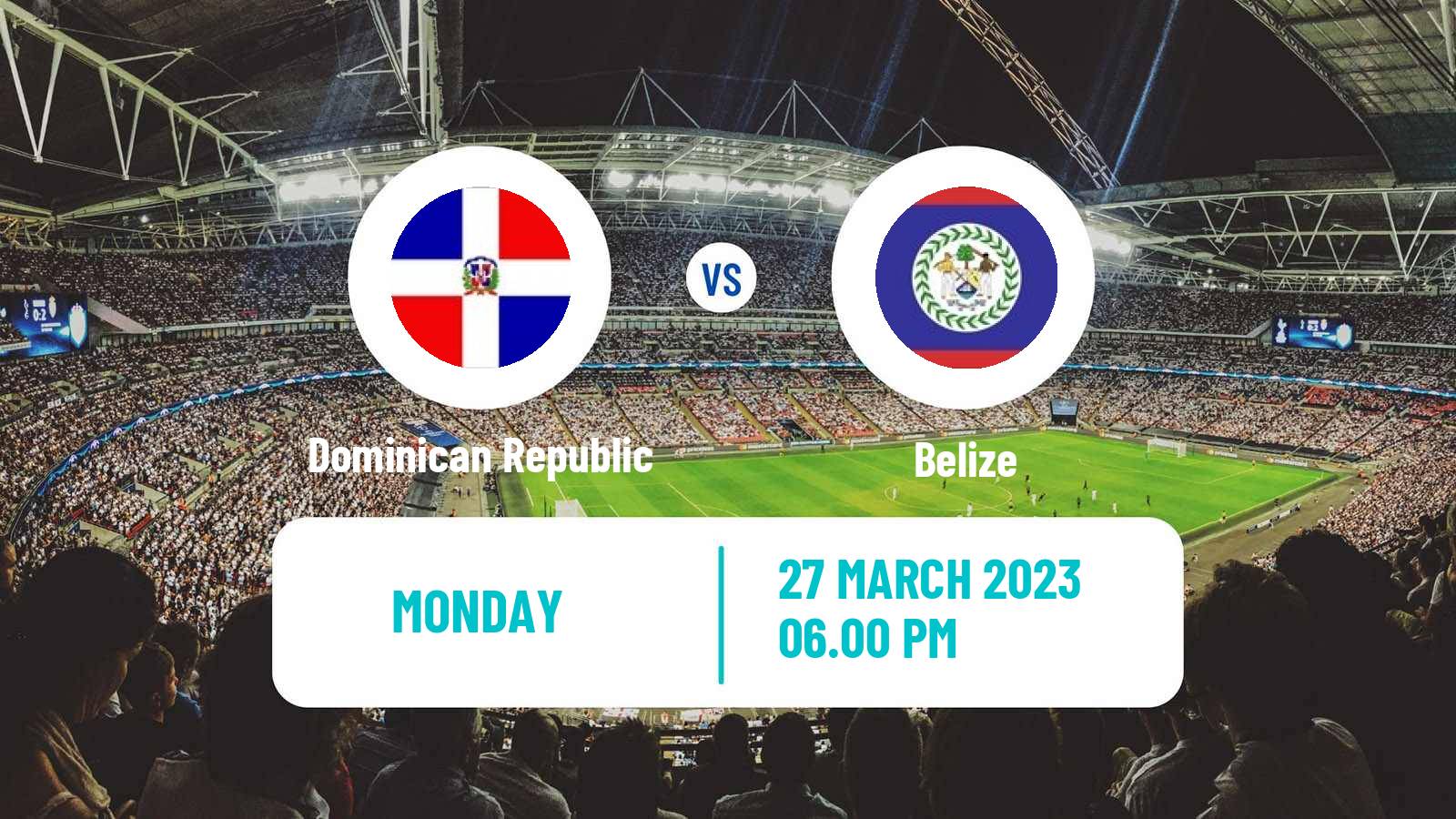 Soccer CONCACAF Nations League Dominican Republic - Belize