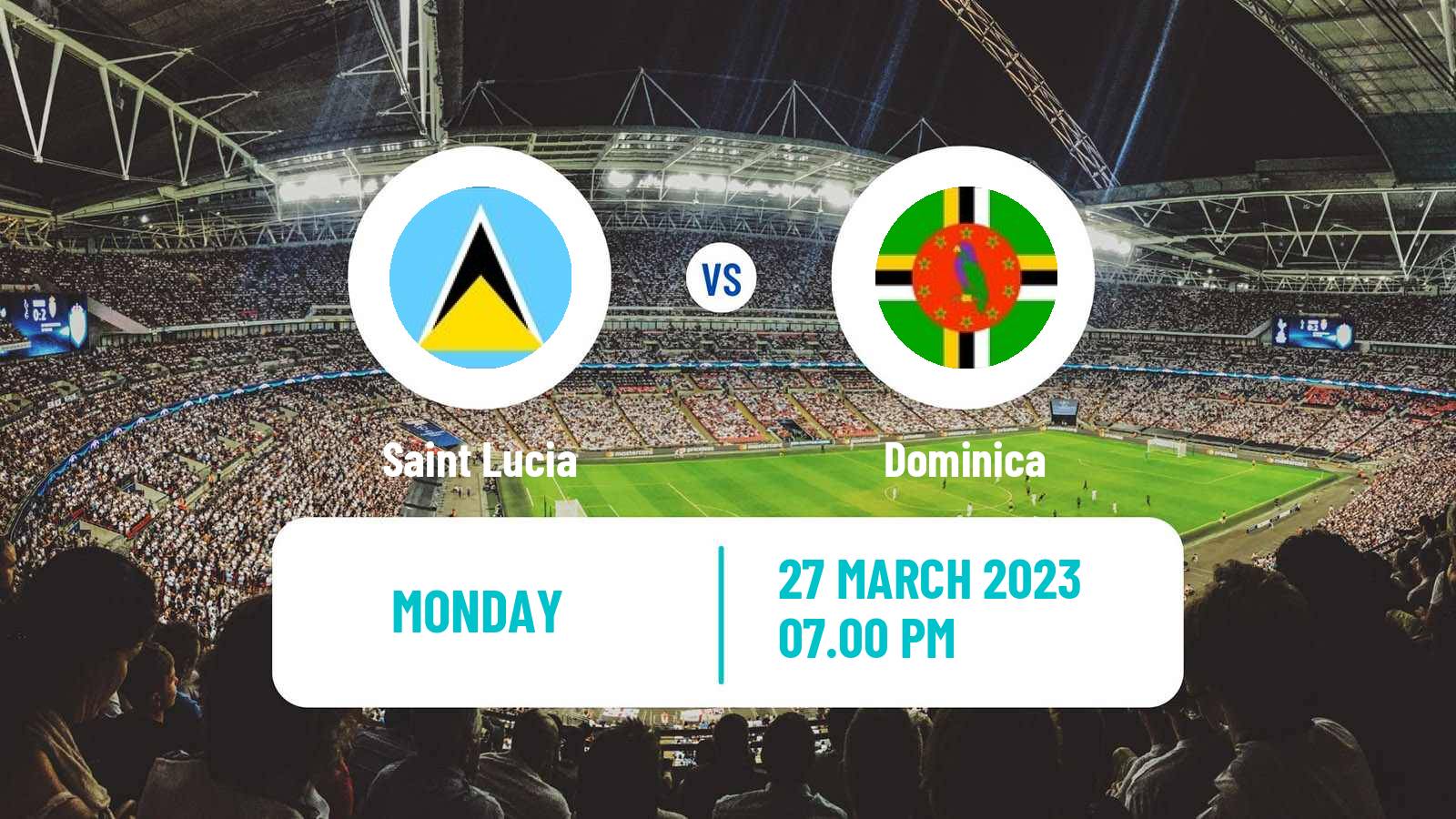 Soccer CONCACAF Nations League Saint Lucia - Dominica