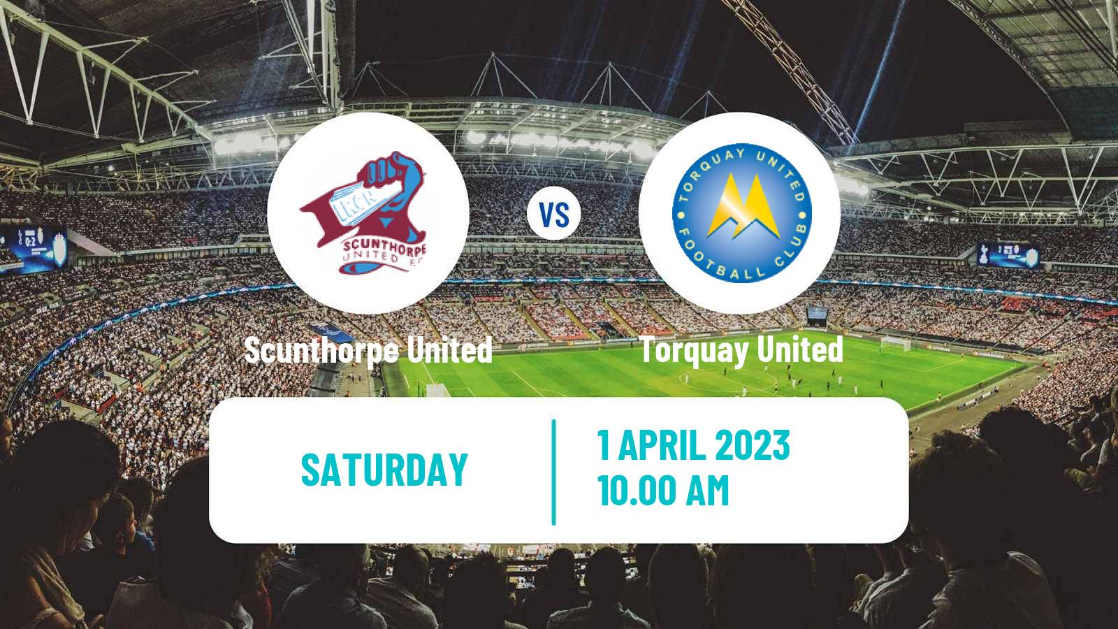 Soccer English National League Scunthorpe United - Torquay United
