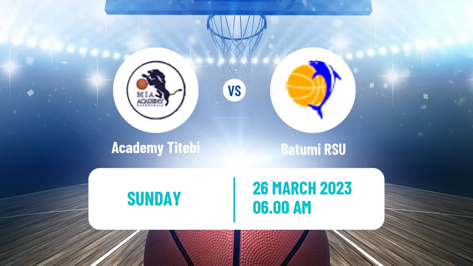 Basketball Georgian Superleague Basketball Academy Titebi - Batumi RSU