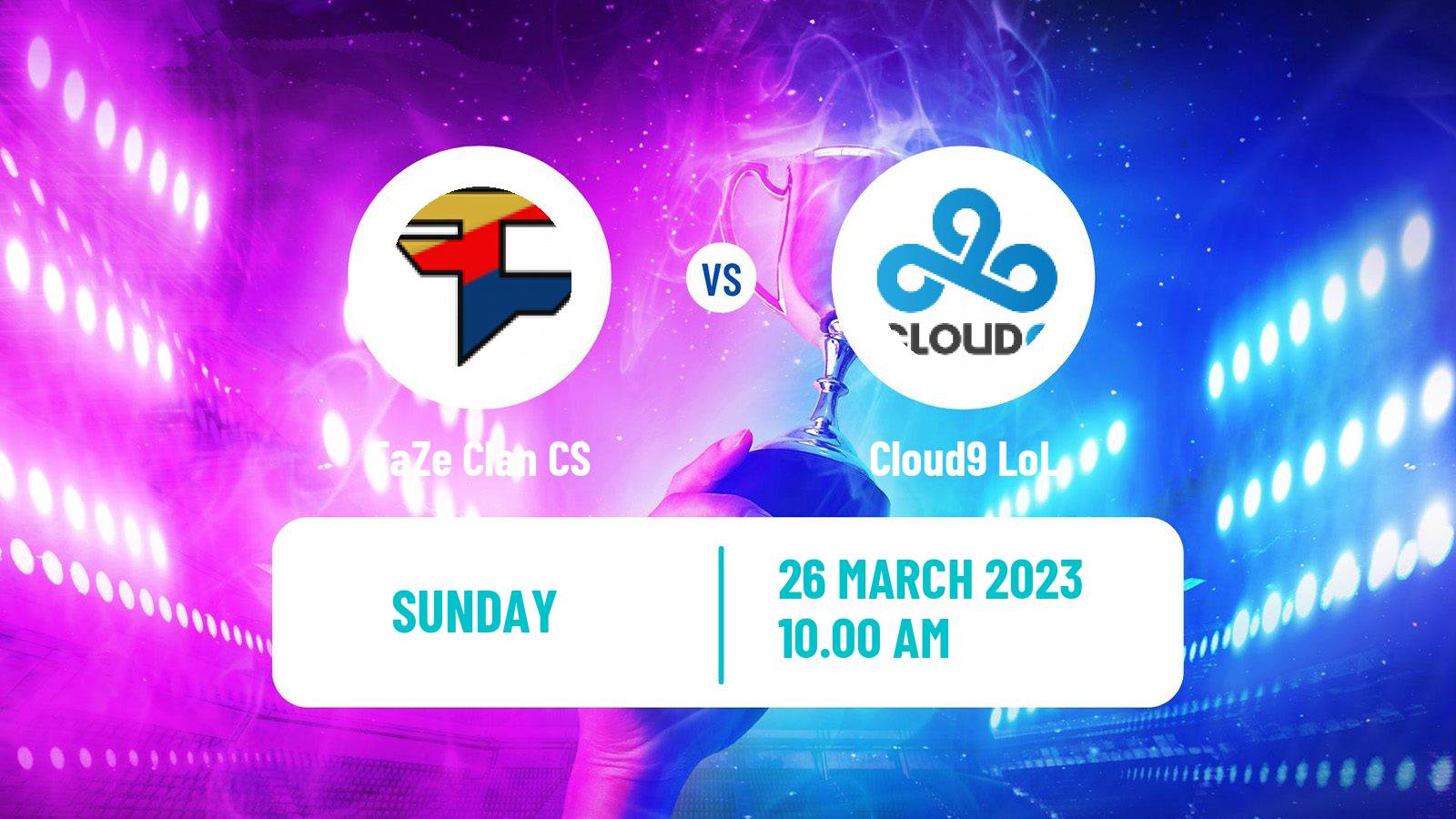 Esports eSports FaZe Clan - Cloud9