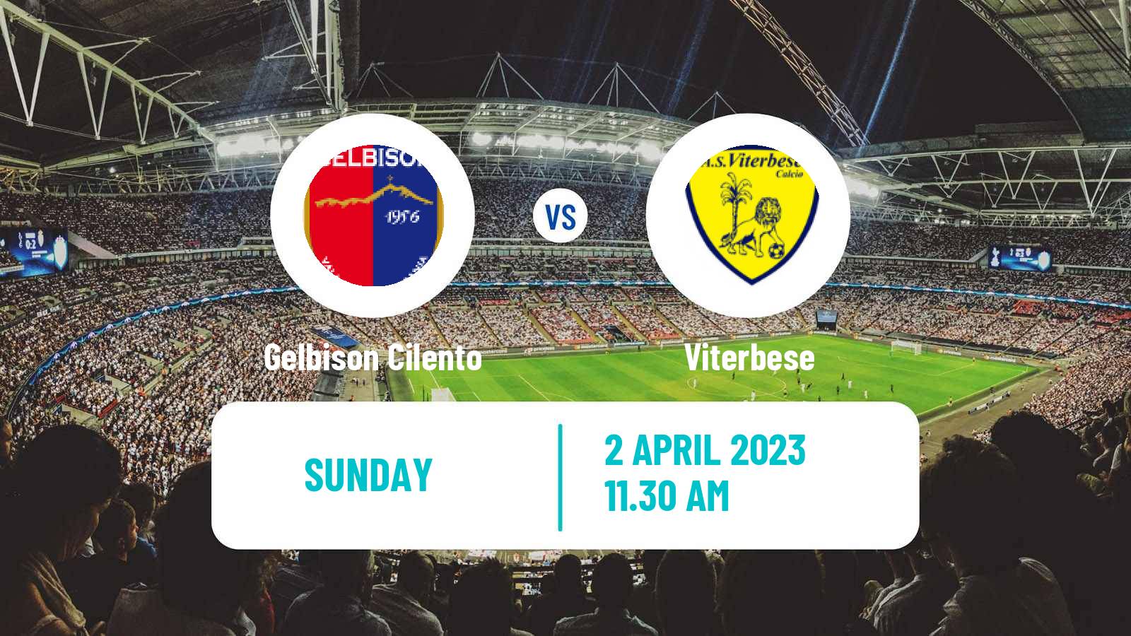 Soccer Italian Serie C Group C Gelbison Cilento - Viterbese