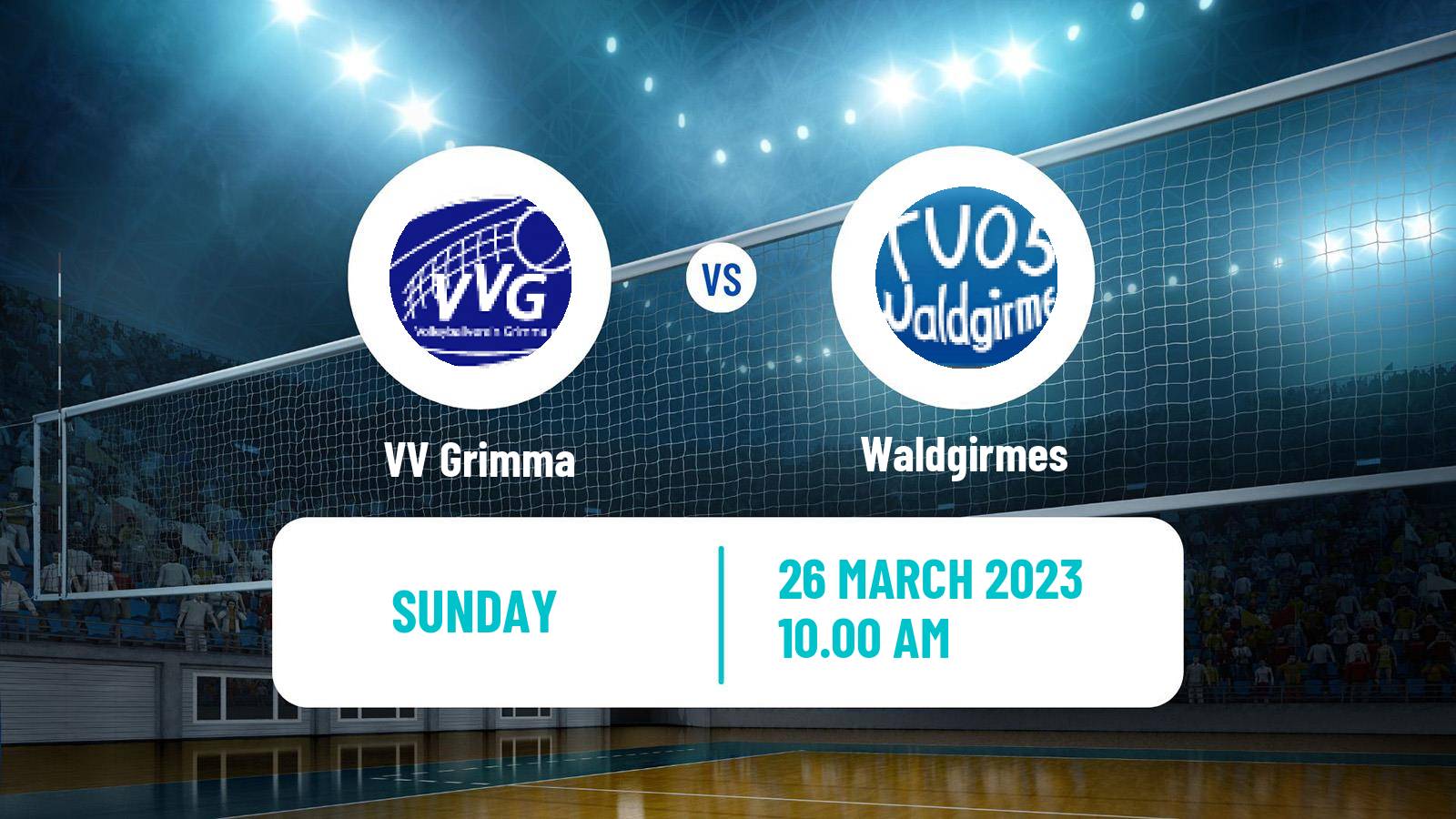 Volleyball German 2 Bundesliga South Volleyball Women Grimma - Waldgirmes