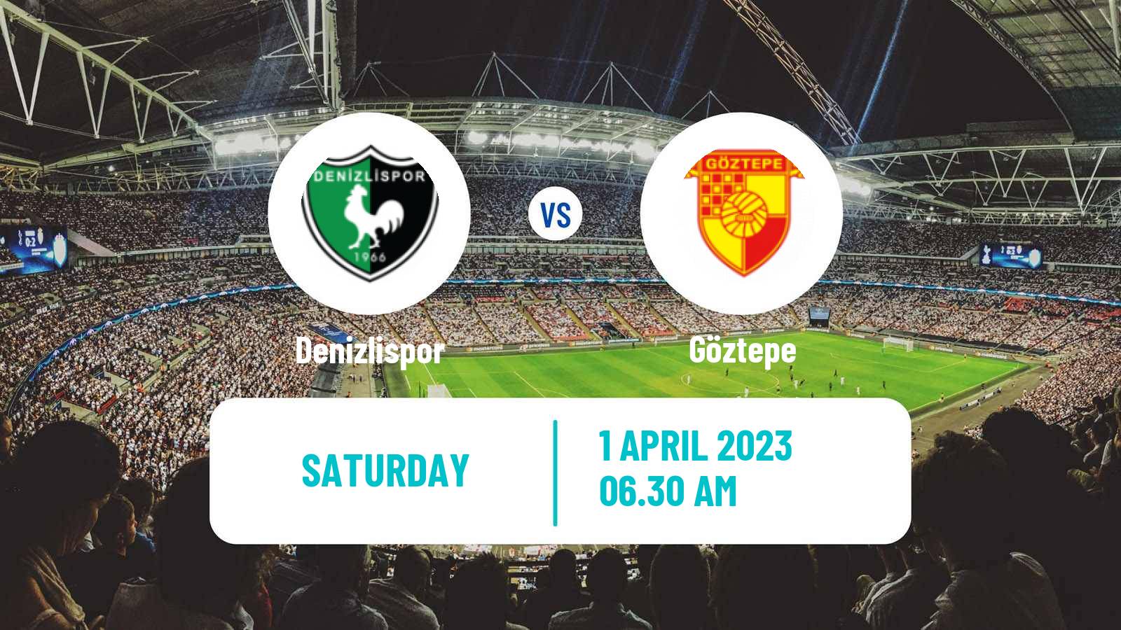 Football Turkish First League Denizlispor - Göztepe