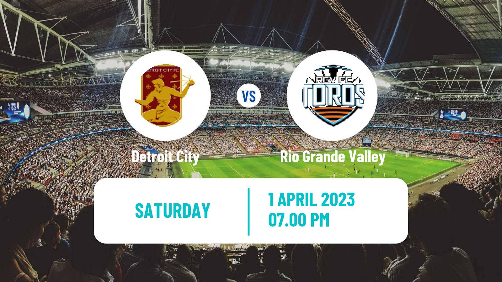 Soccer USL Championship Detroit City - Rio Grande Valley